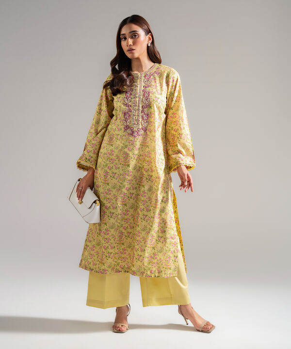 2 Piece - Embroidered Lawn Suit