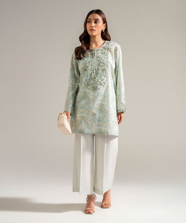 2 Piece - Embroidered Lawn Suit