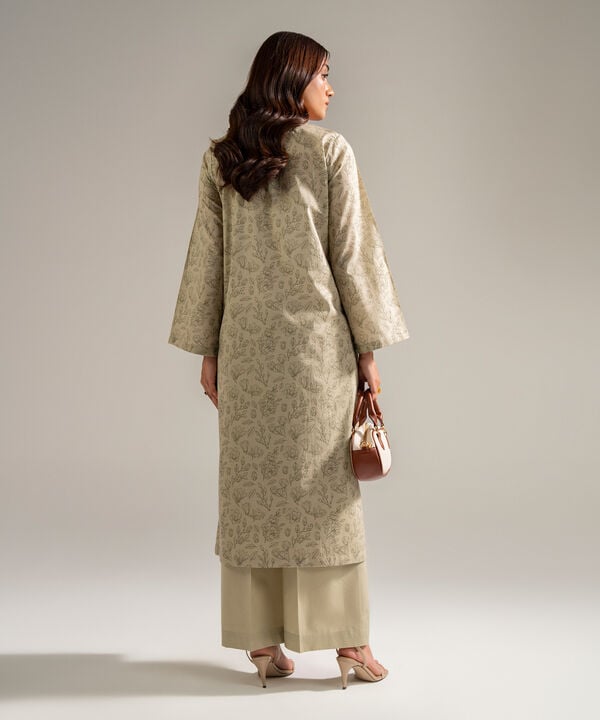 2 Piece - Embroidered Cambric Suit