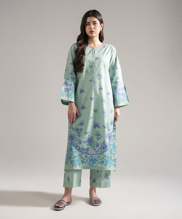 2 Piece - Printed Lawn Suit