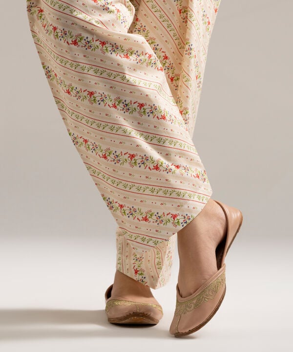 Printed Cambric Shalwar