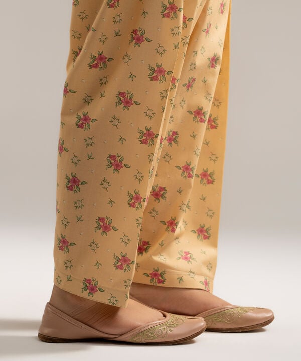 Printed Cambric Skinny Shalwar
