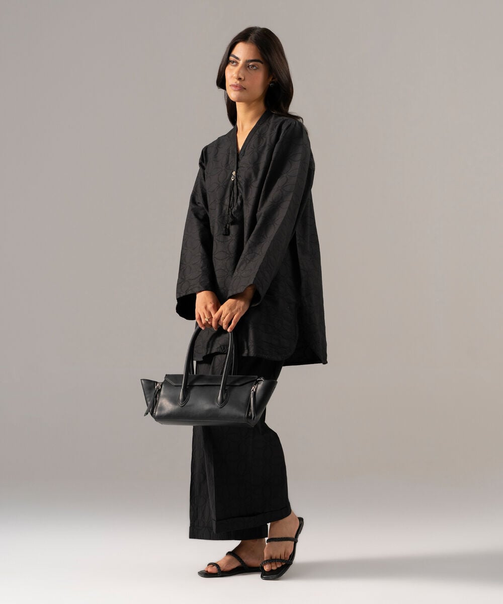 2 Piece - Solid Textured Cotton Suit PBWSCWMRV802