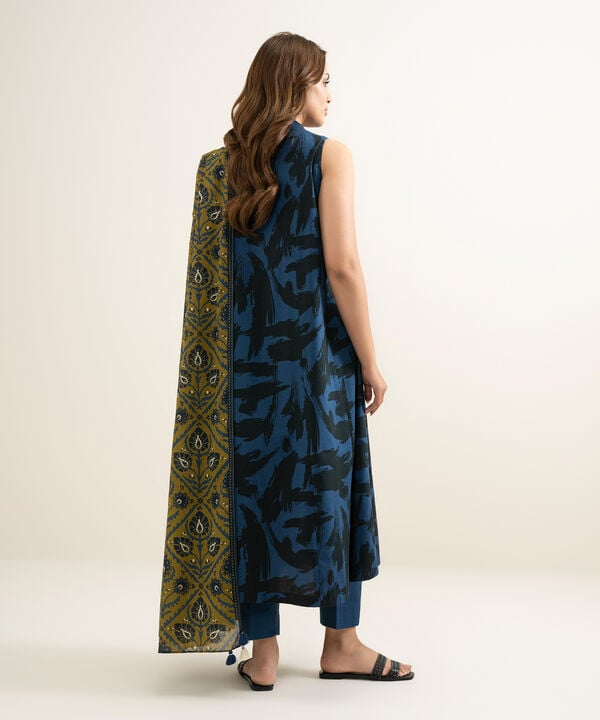 3 Piece - Printed Lawn Suit