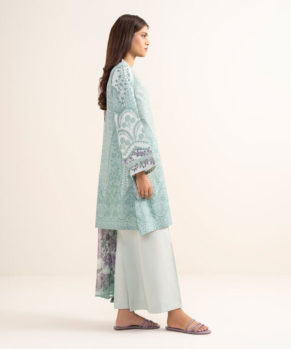 3 Piece - Printed Lawn Suit
