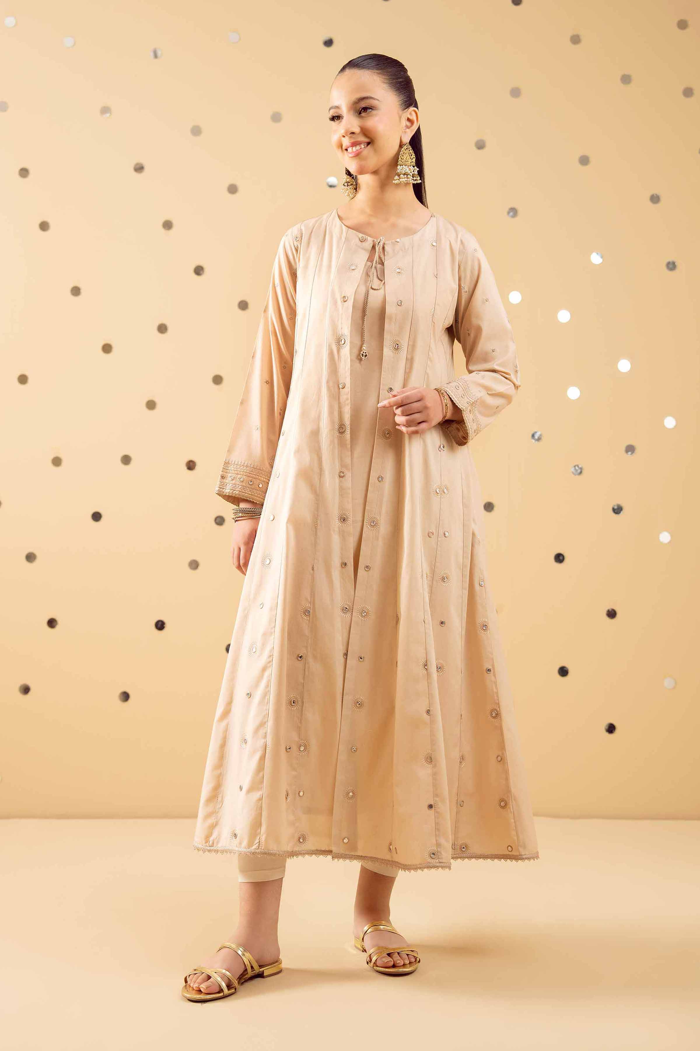 2 Piece - Embroidered Suit - PE25-379