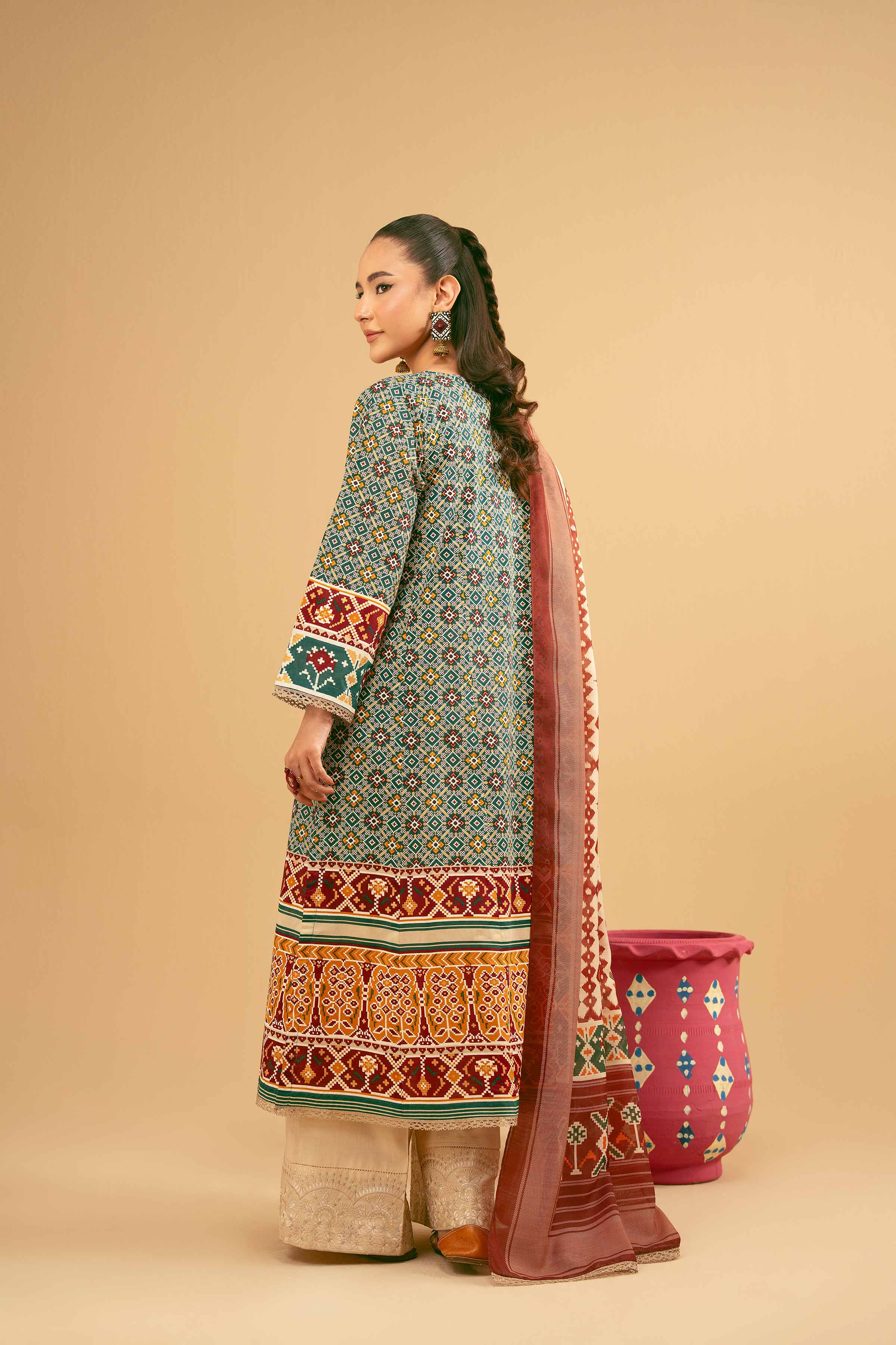 2 Piece - Printed Suit - PE25-498
