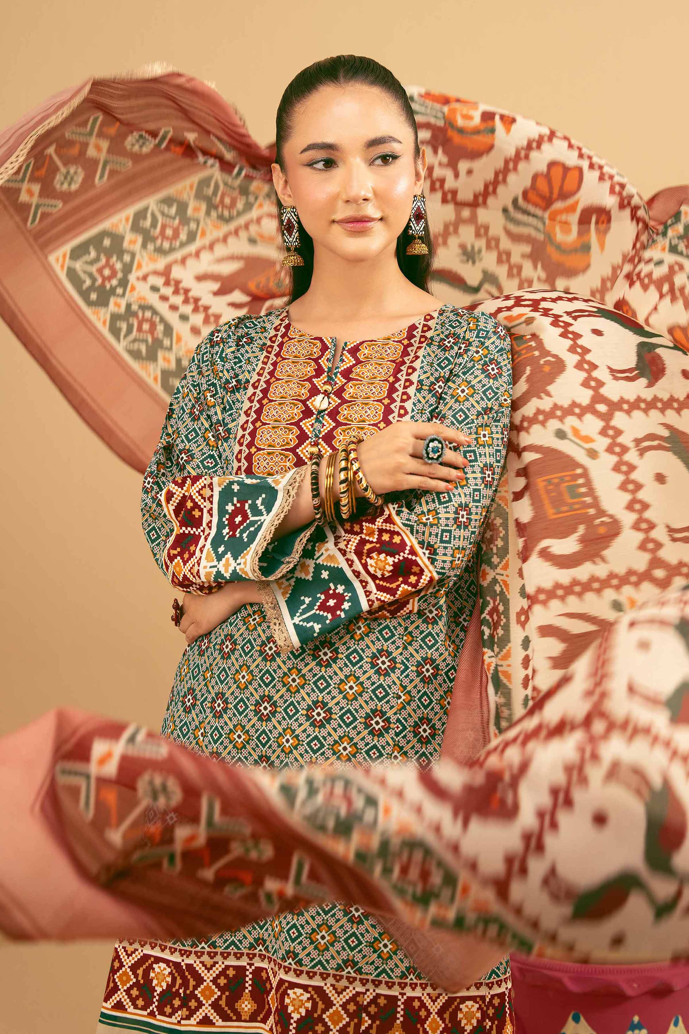 2 Piece - Printed Suit - PE25-498