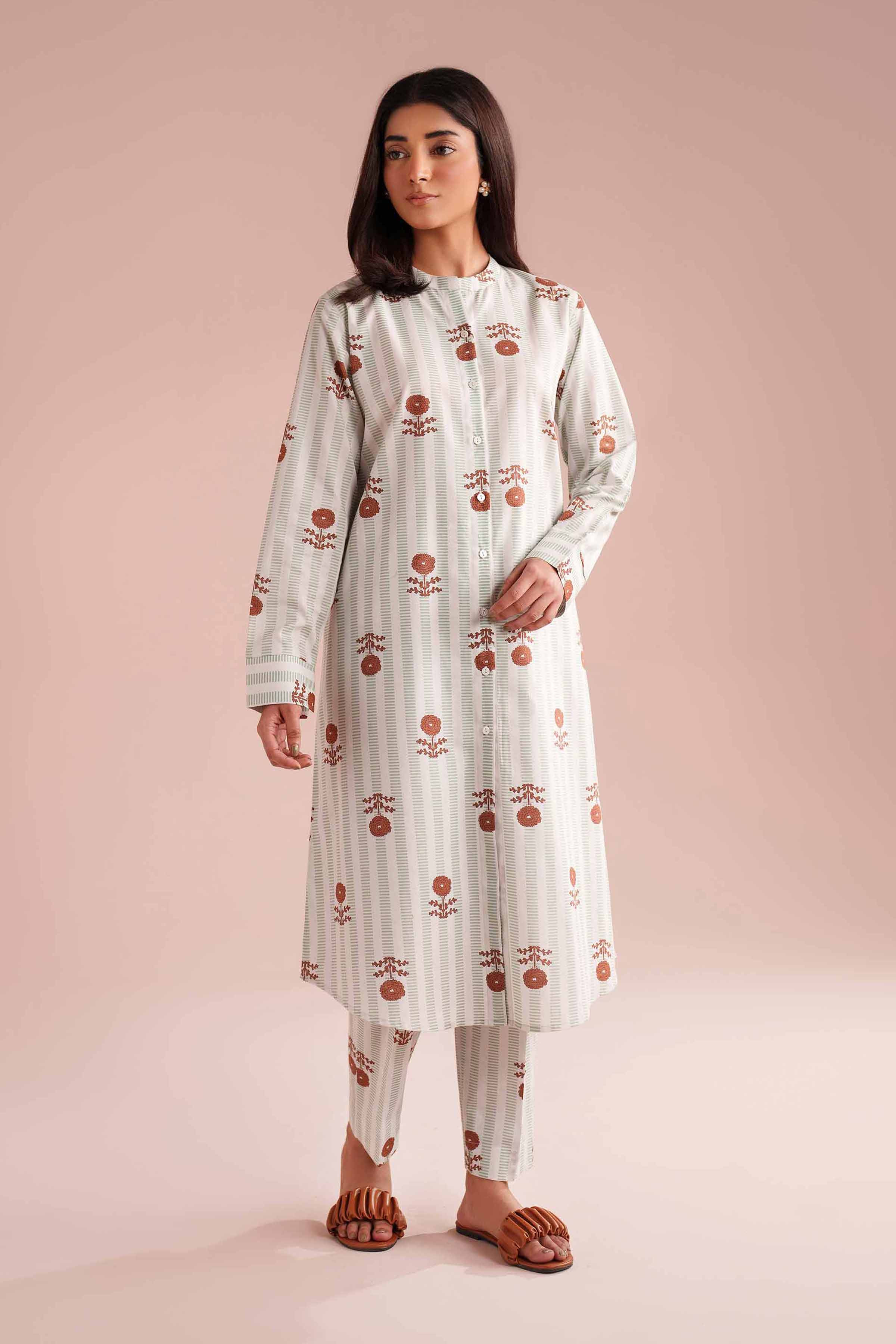 2 Piece - Printed Suit - PE26-179