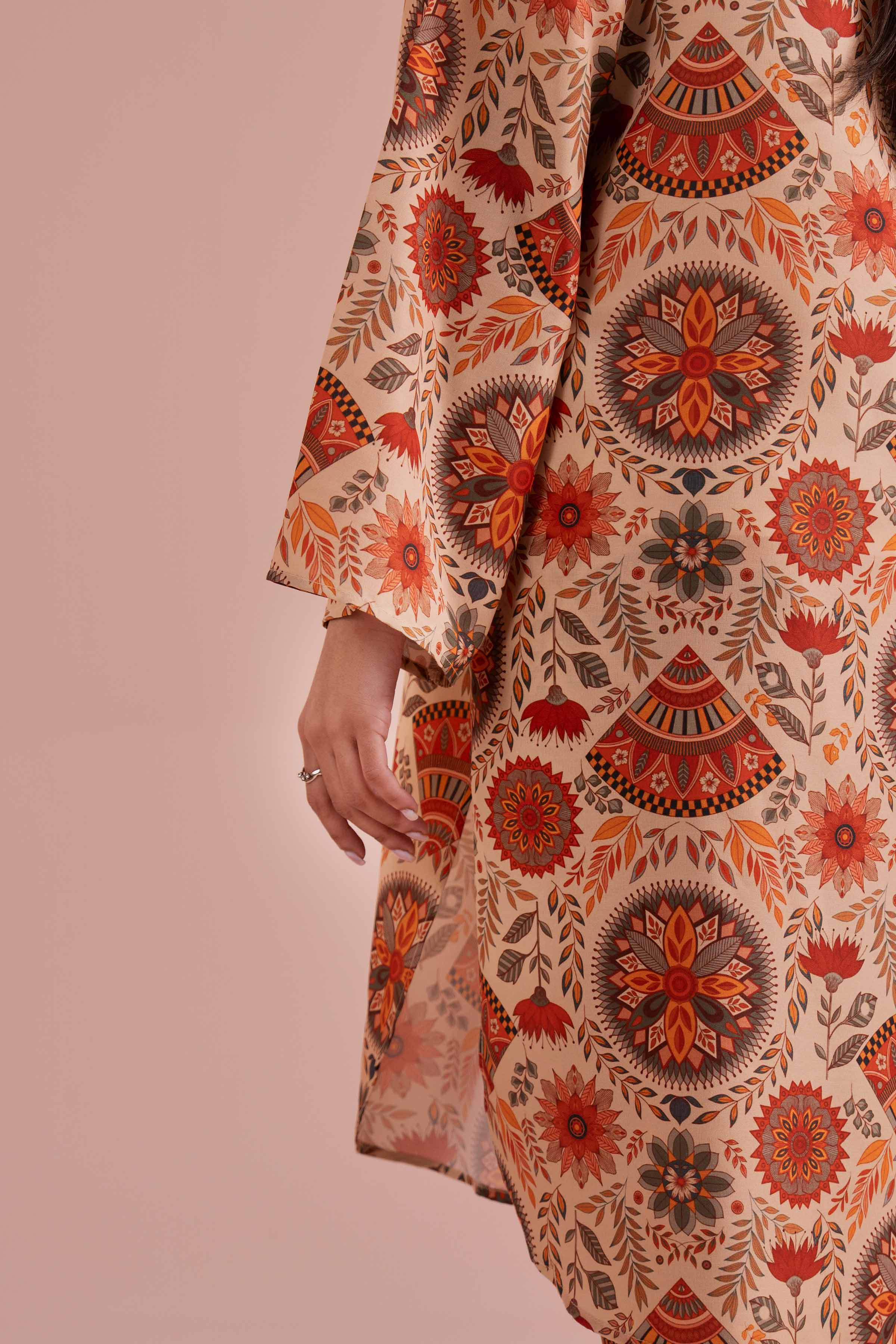 2 Piece - Printed Suit - PE26-18