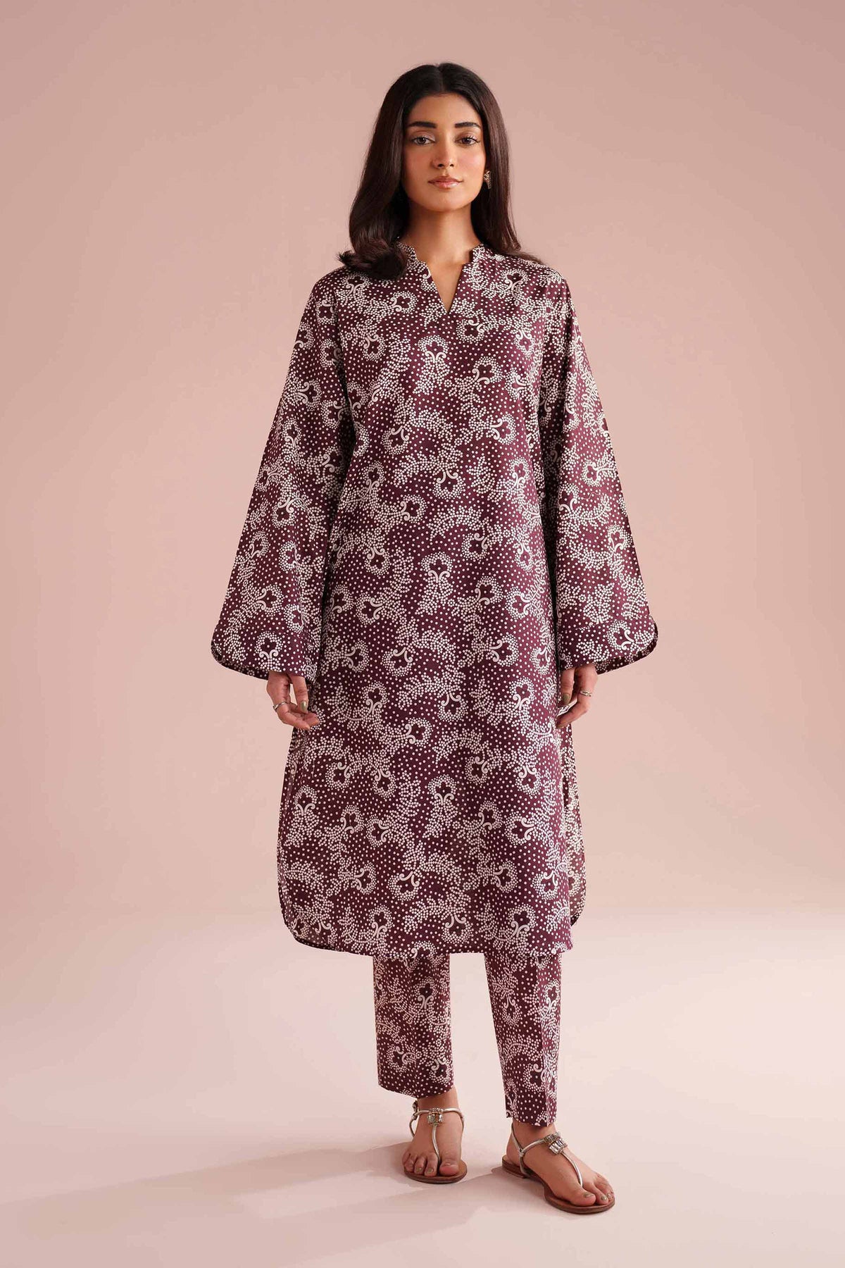 2 Piece - Printed Suit - PE26-180