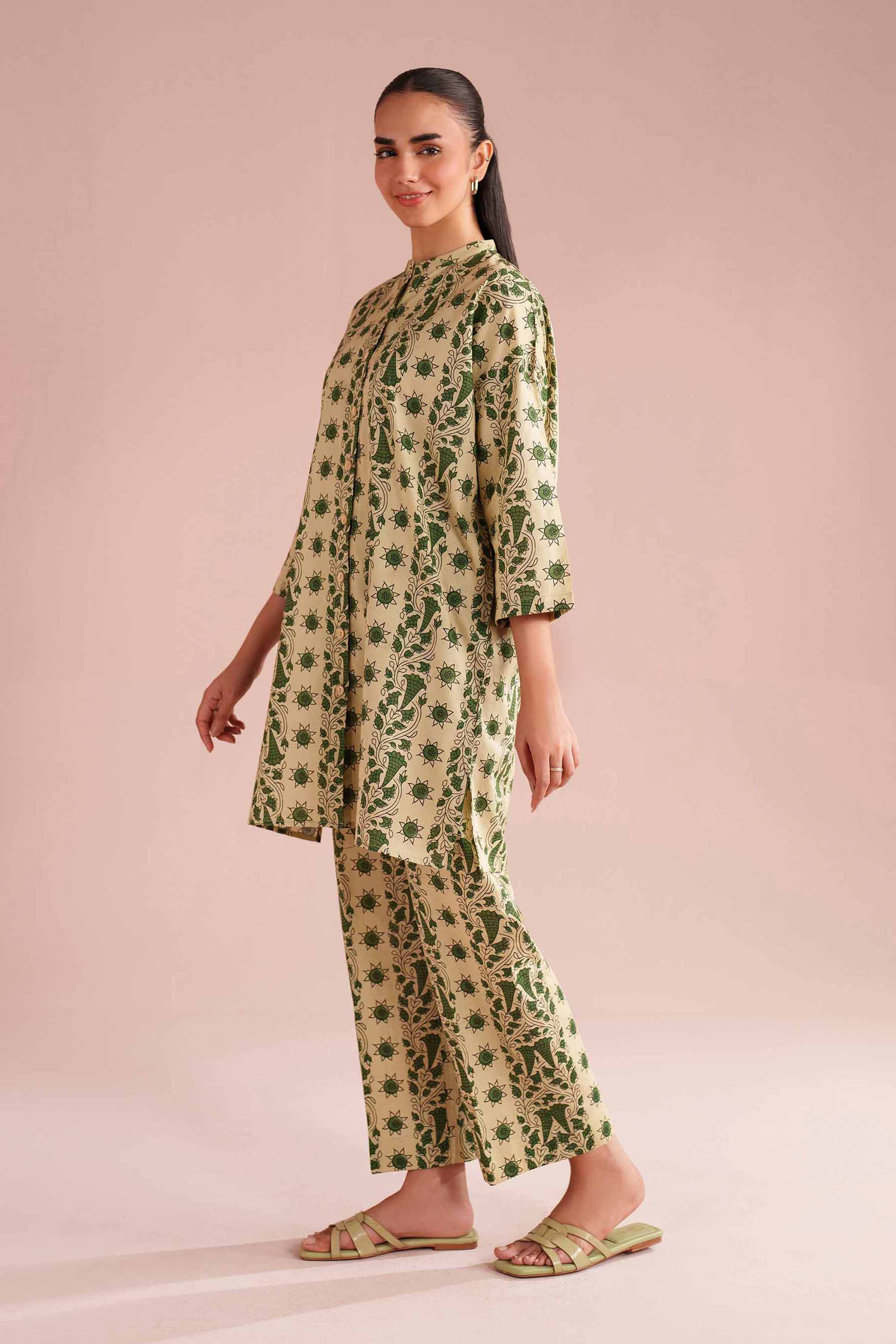 2 Piece - Printed Suit - PE26-181