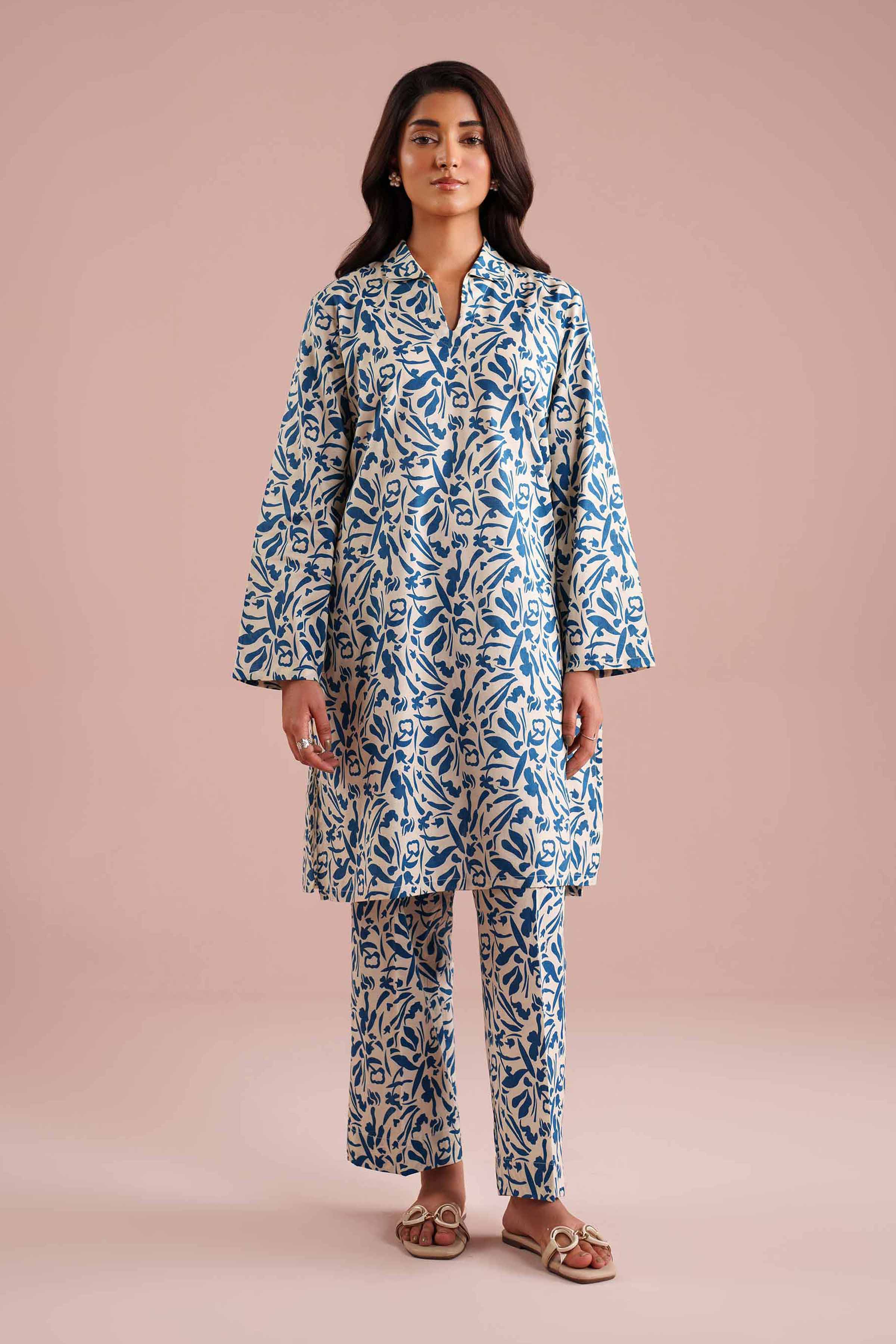2 Piece - Printed Suit - PE26-184