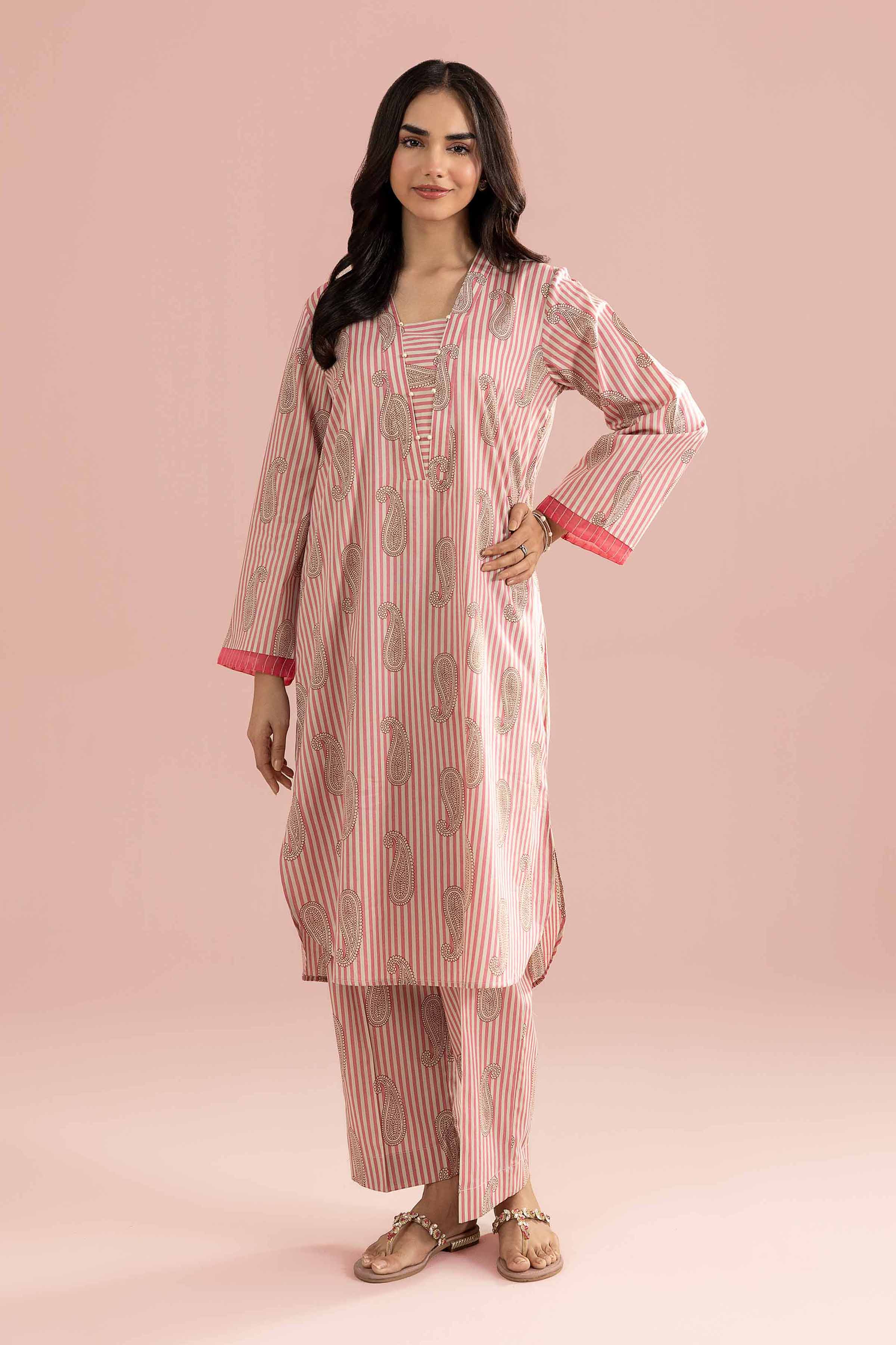 2 Piece - Printed Suit - PE26-188