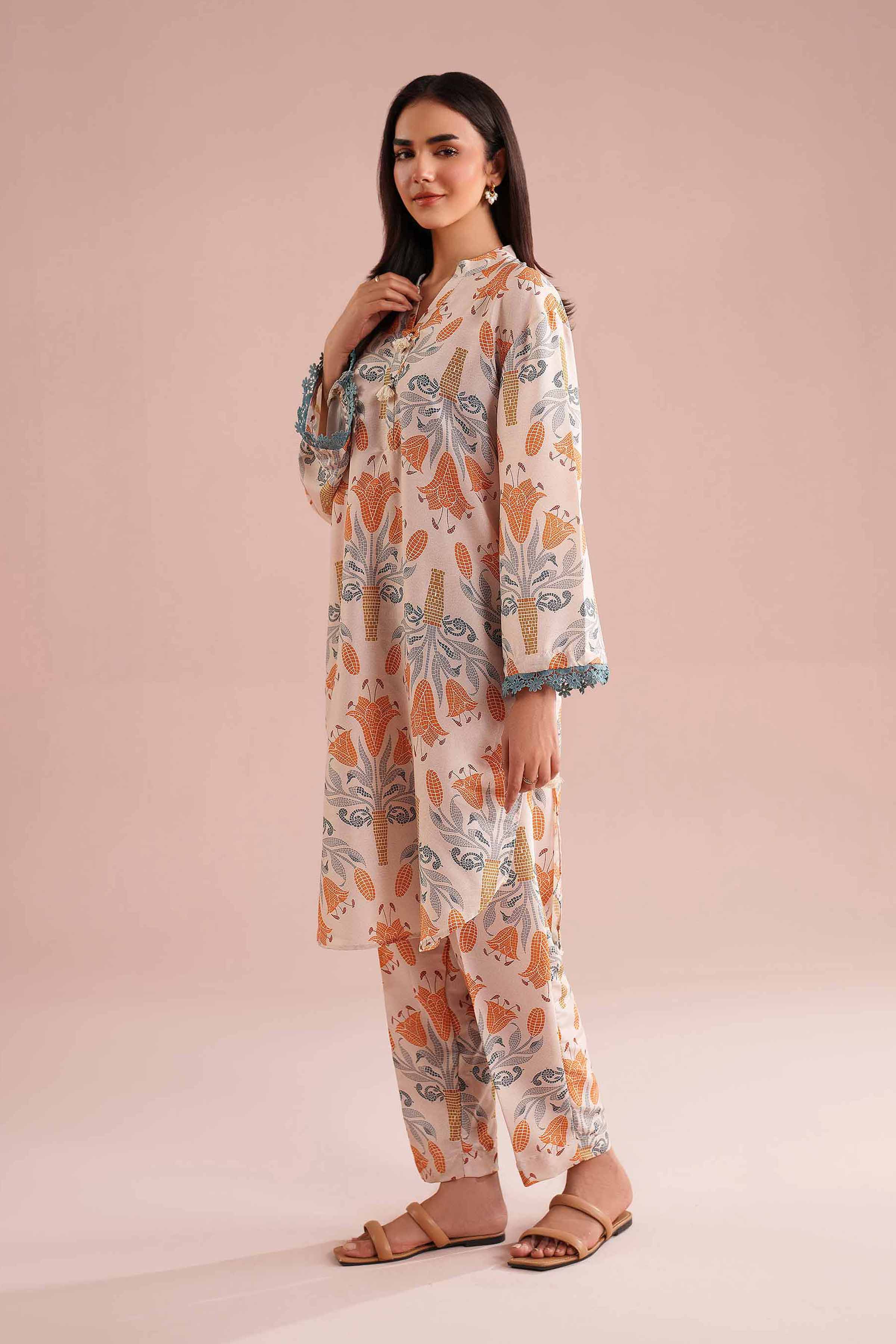 2 Piece - Printed Suit - PE26-20