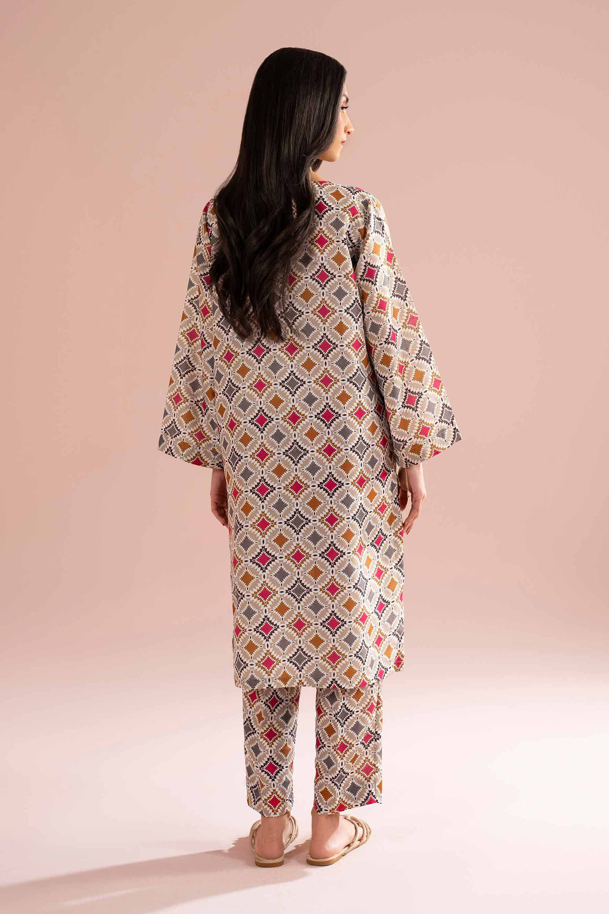 2 Piece - Printed Suit - PE26-21