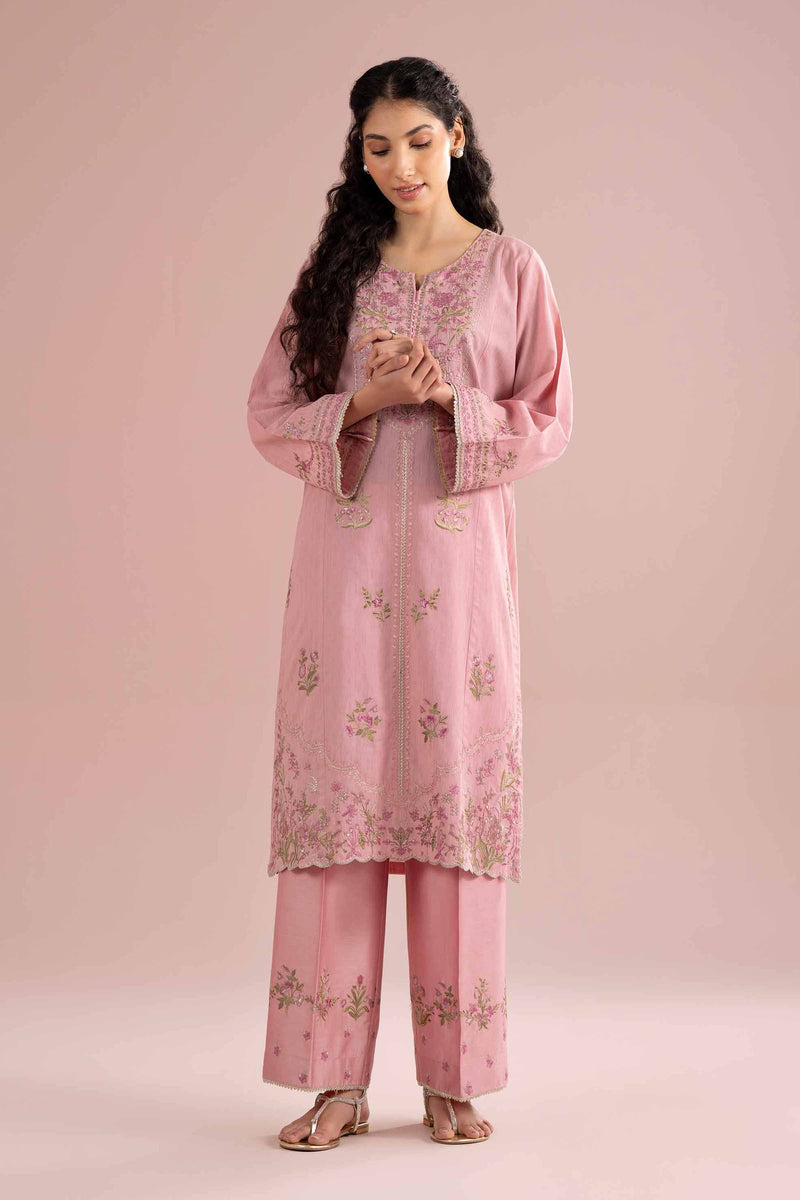 2 Piece - Embroidered Suit - PE26-231