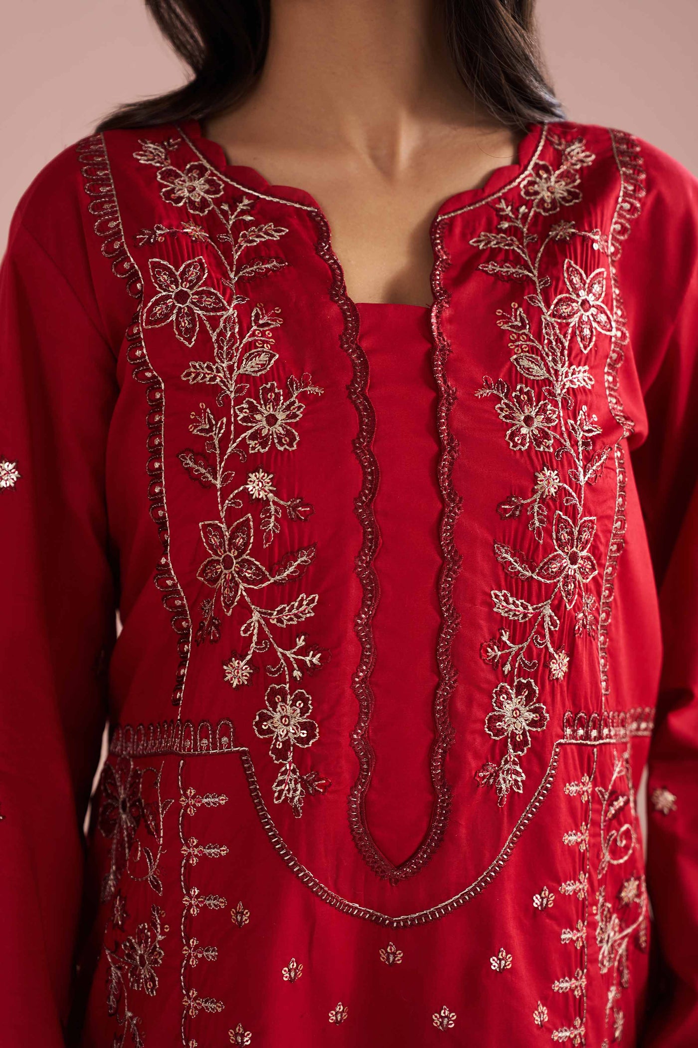 Embroidered Trousers - PE26-663