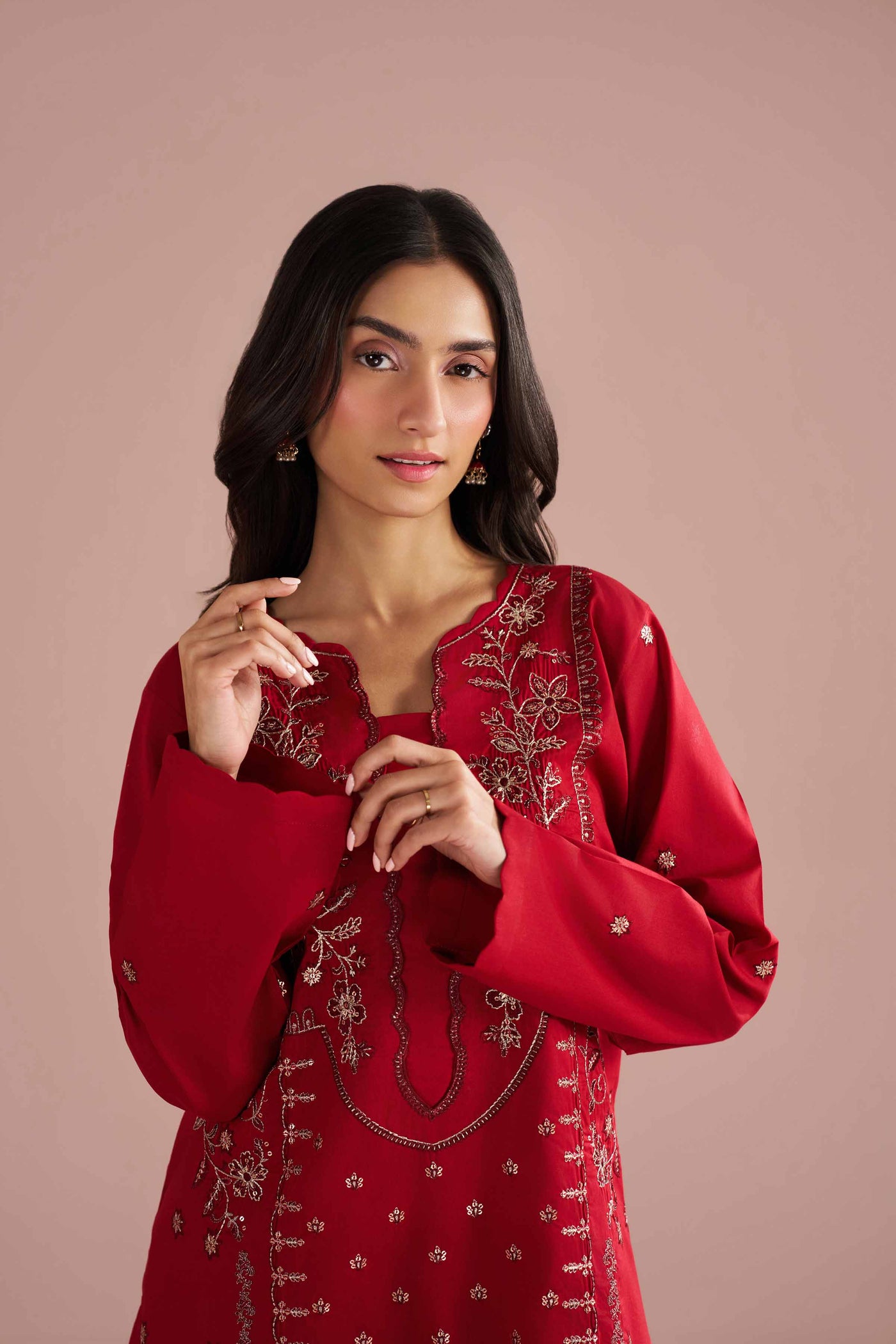 Embroidered Trousers - PE26-663