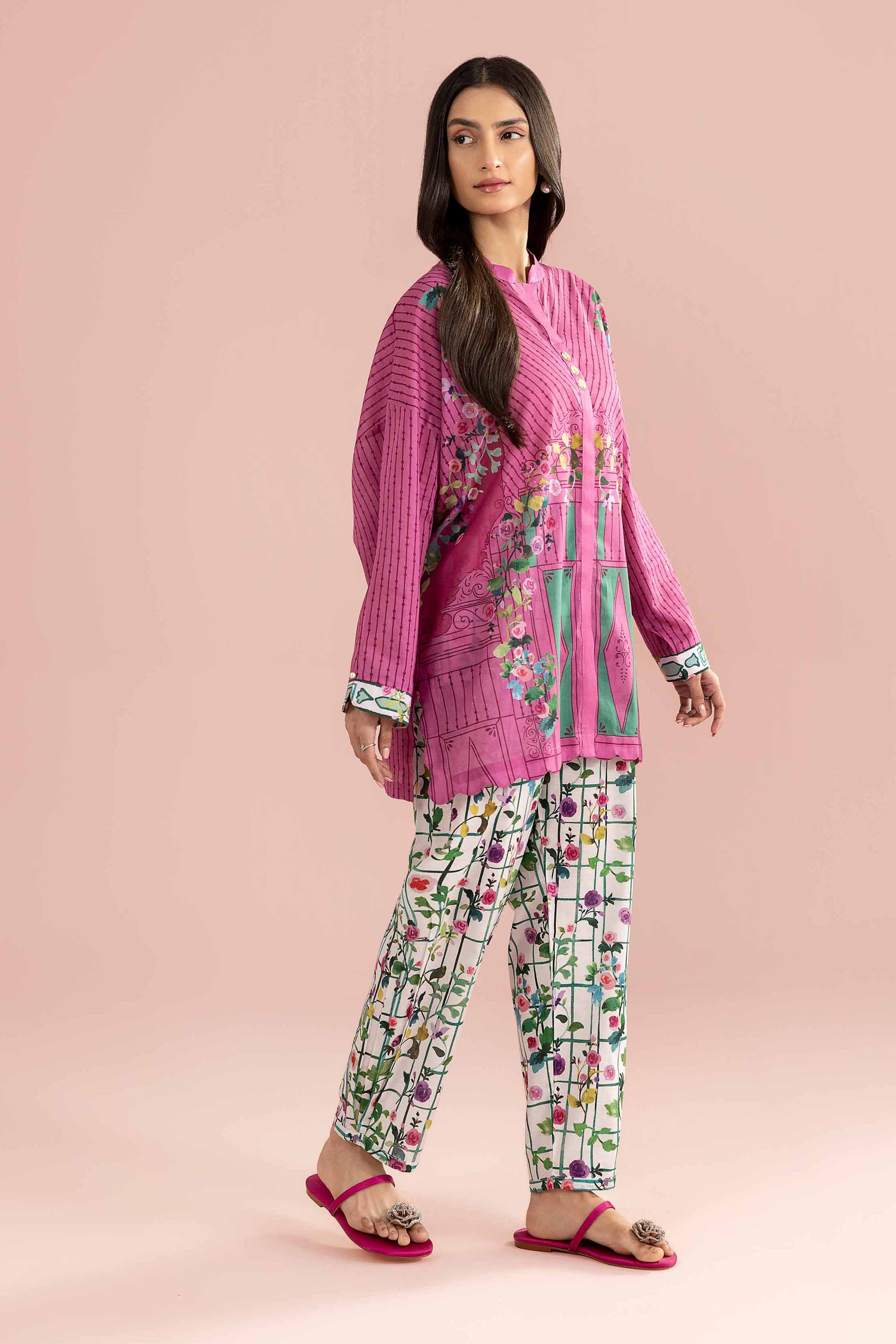2 Piece - Printed Suit - PE26-266