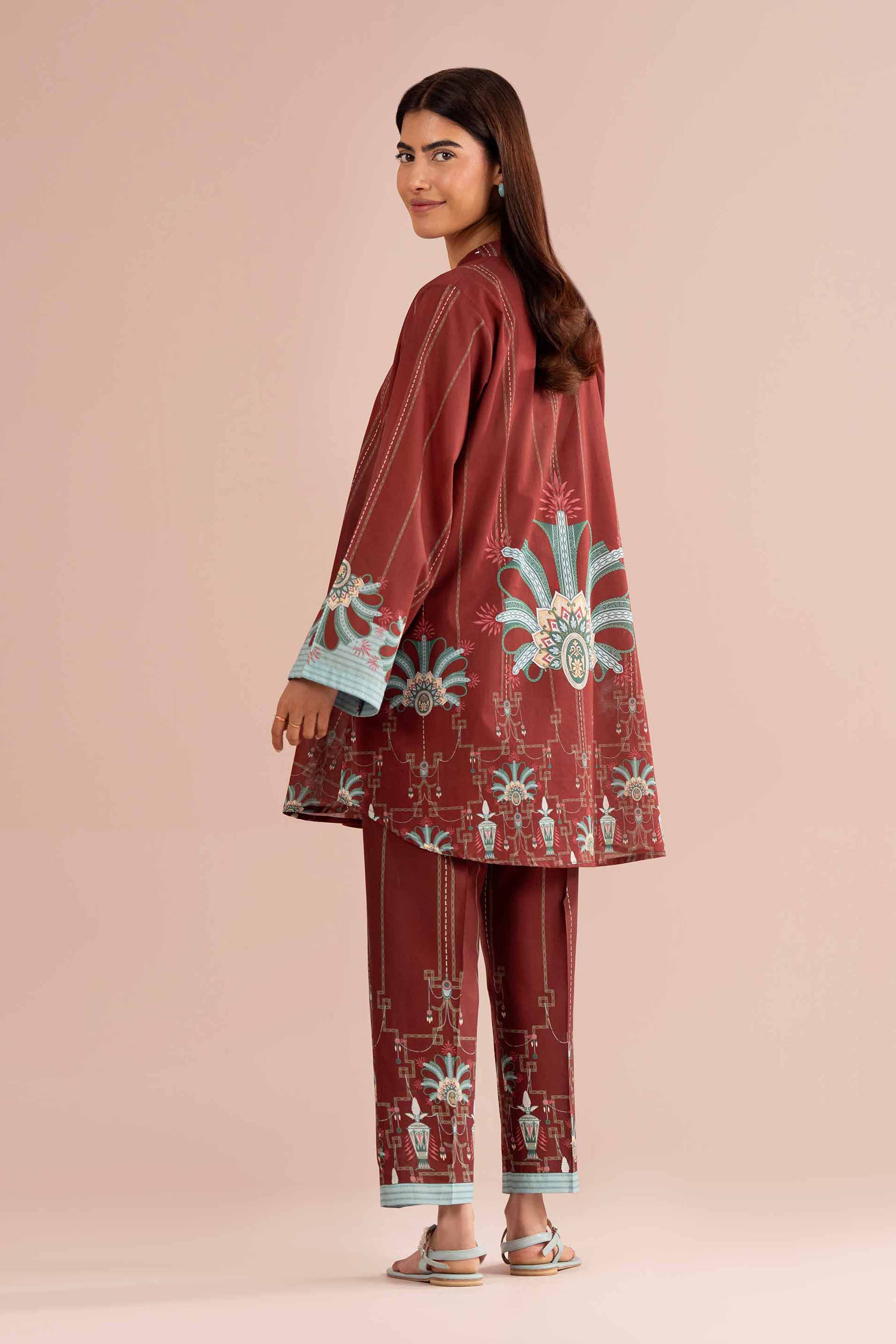2 Piece - Printed Suit - PE26-279
