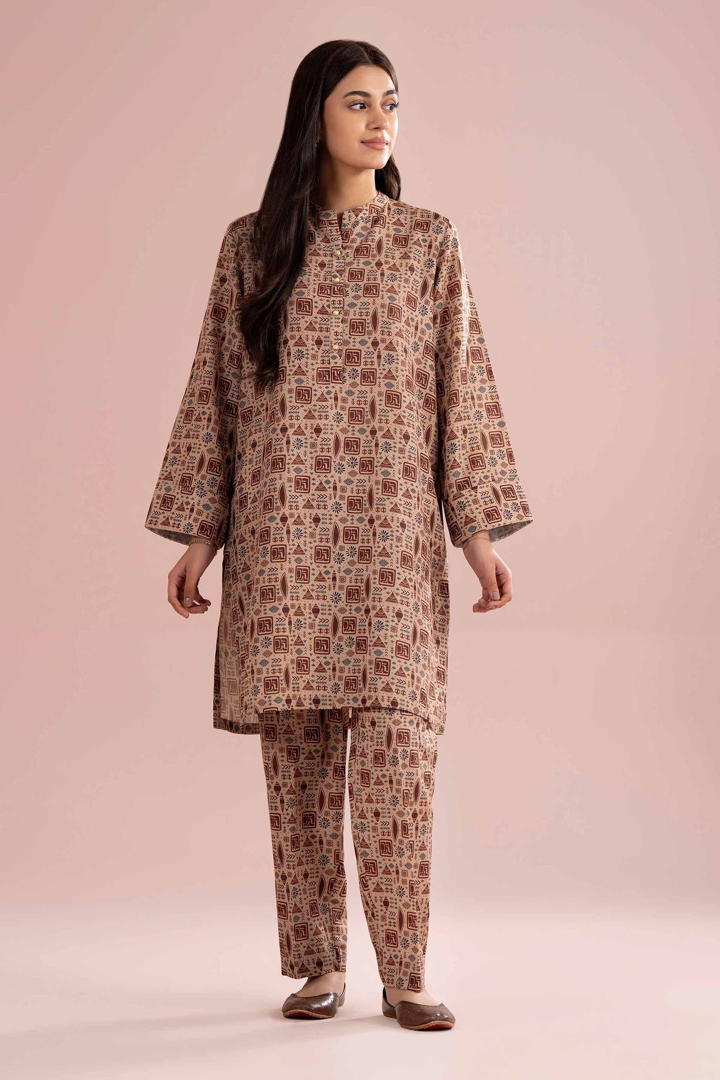 2 Piece - Printed Suit - PE26-347