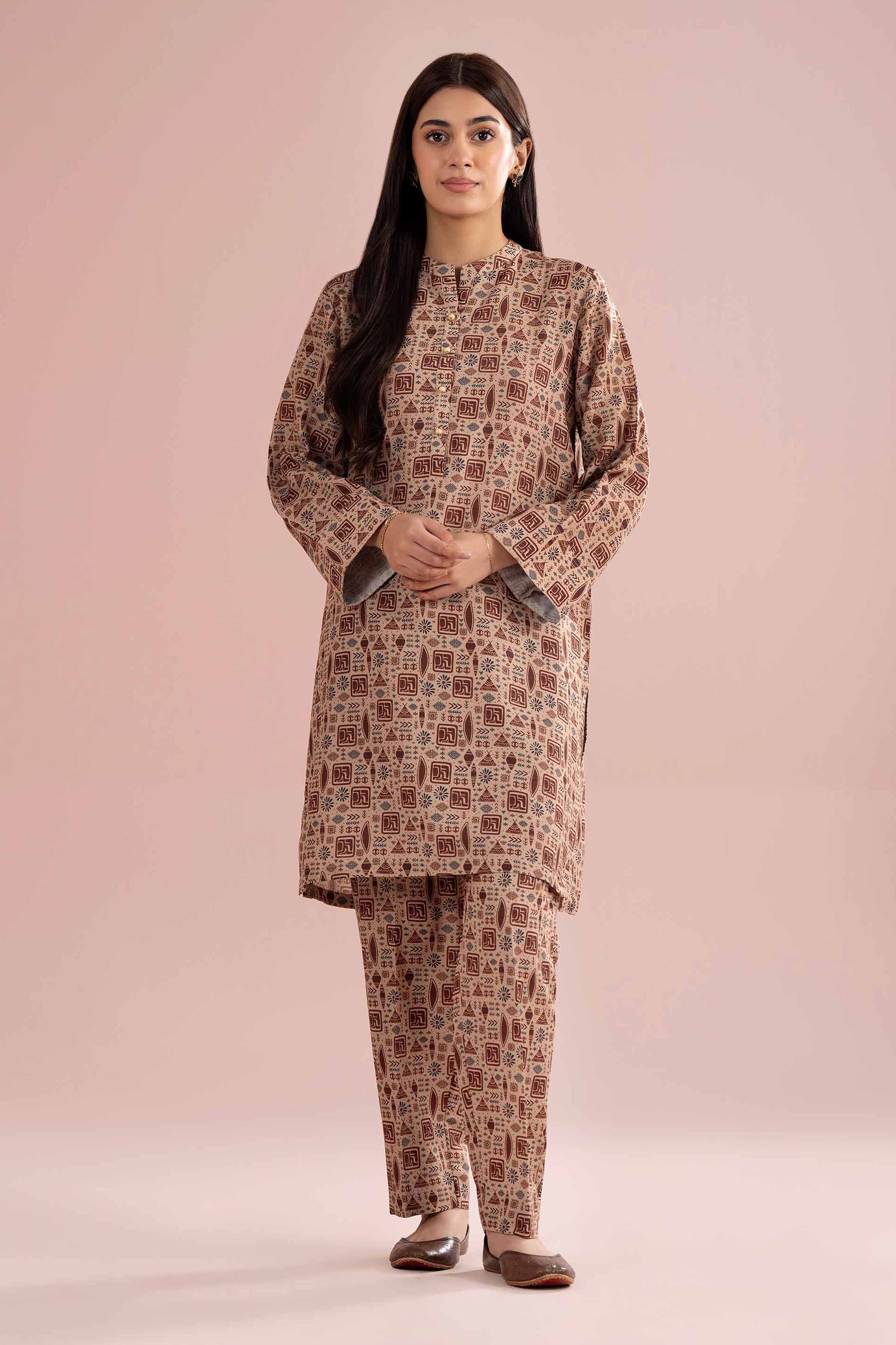 2 Piece - Printed Suit - PE26-347