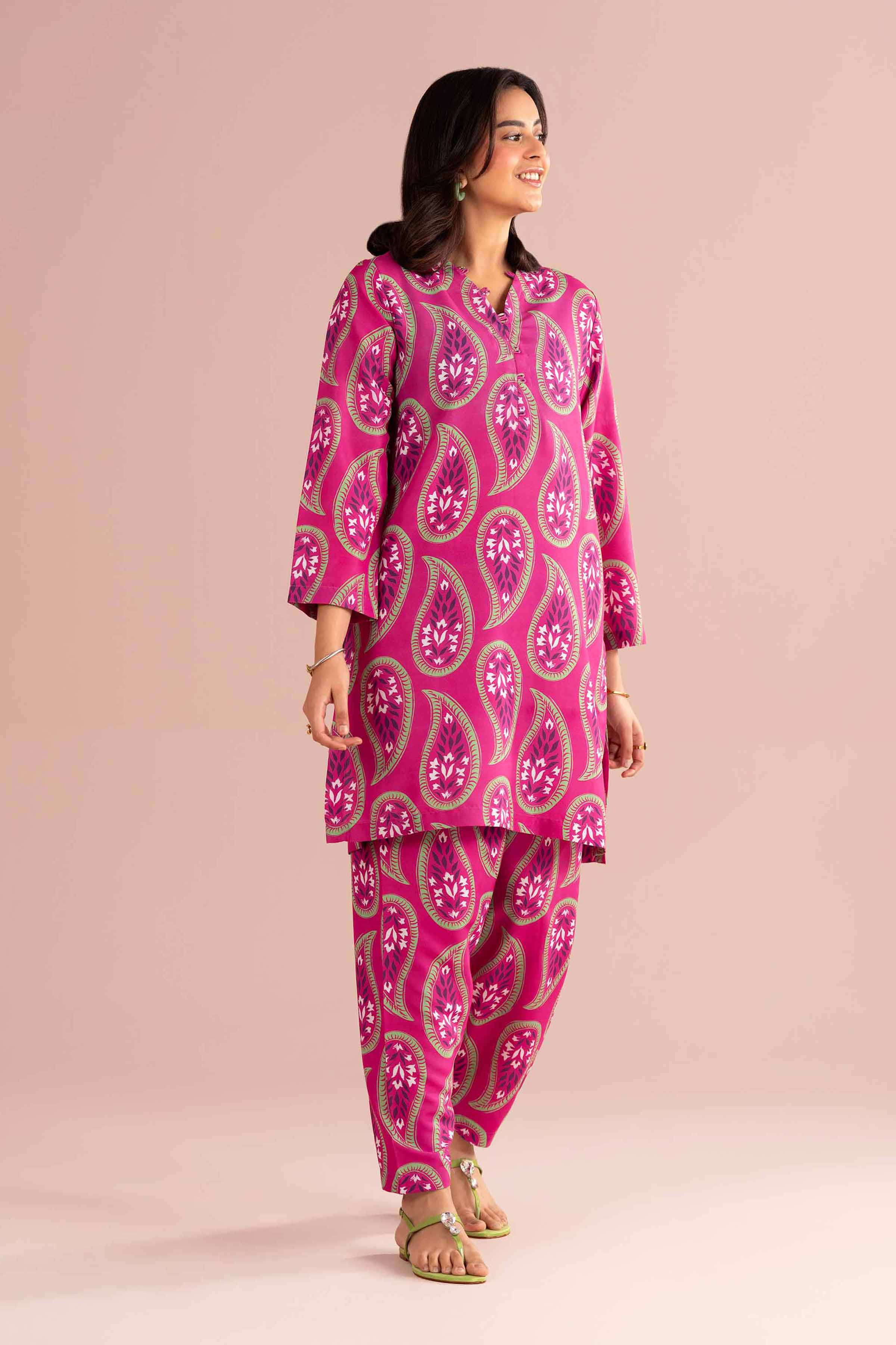2 Piece - Printed Suit - PE26-360