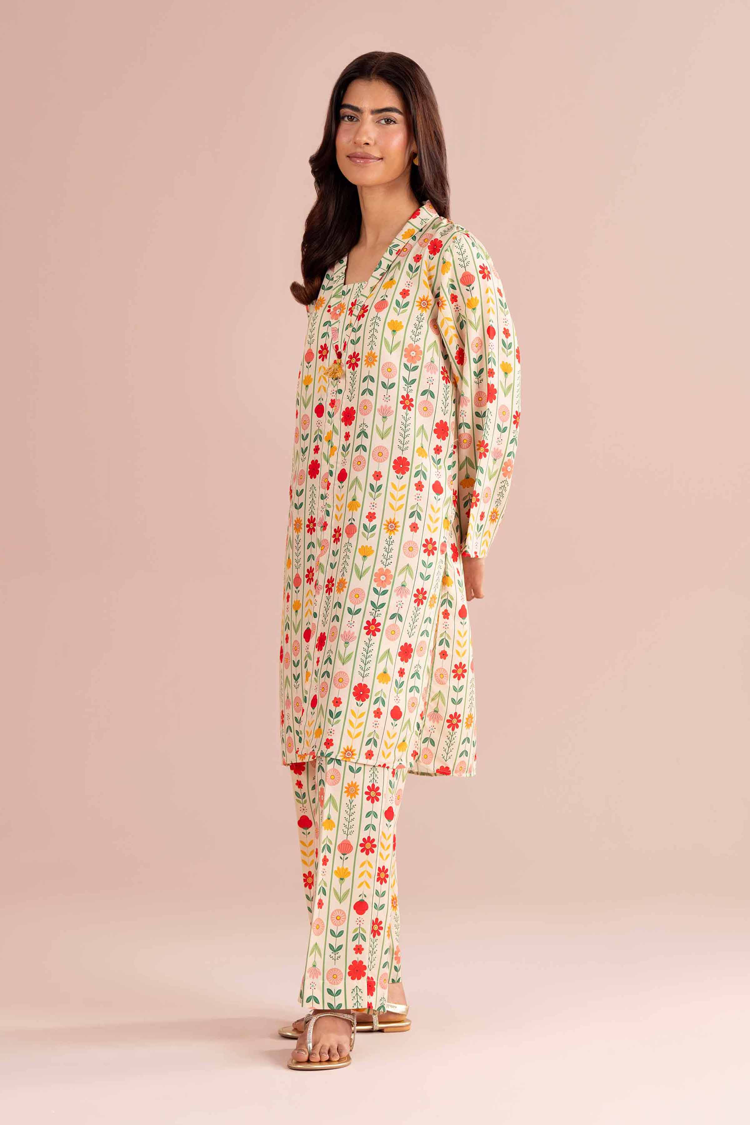 2 Piece - Printed Suit - PE26-367