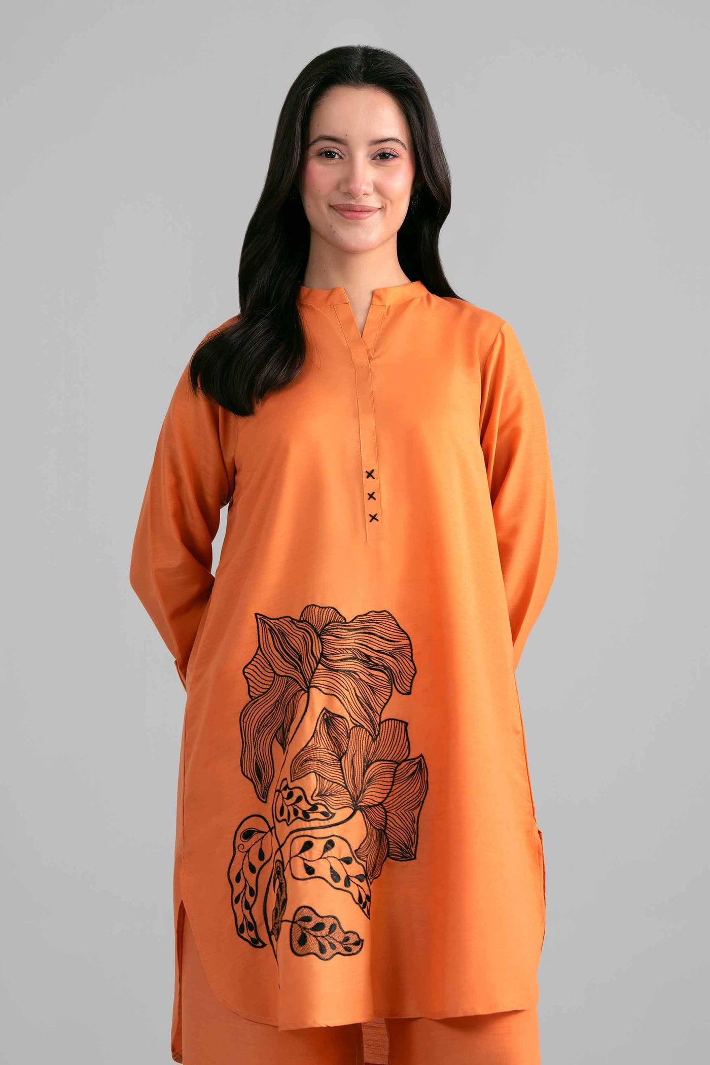 2 Piece - Embroidered Suit - PE26-394