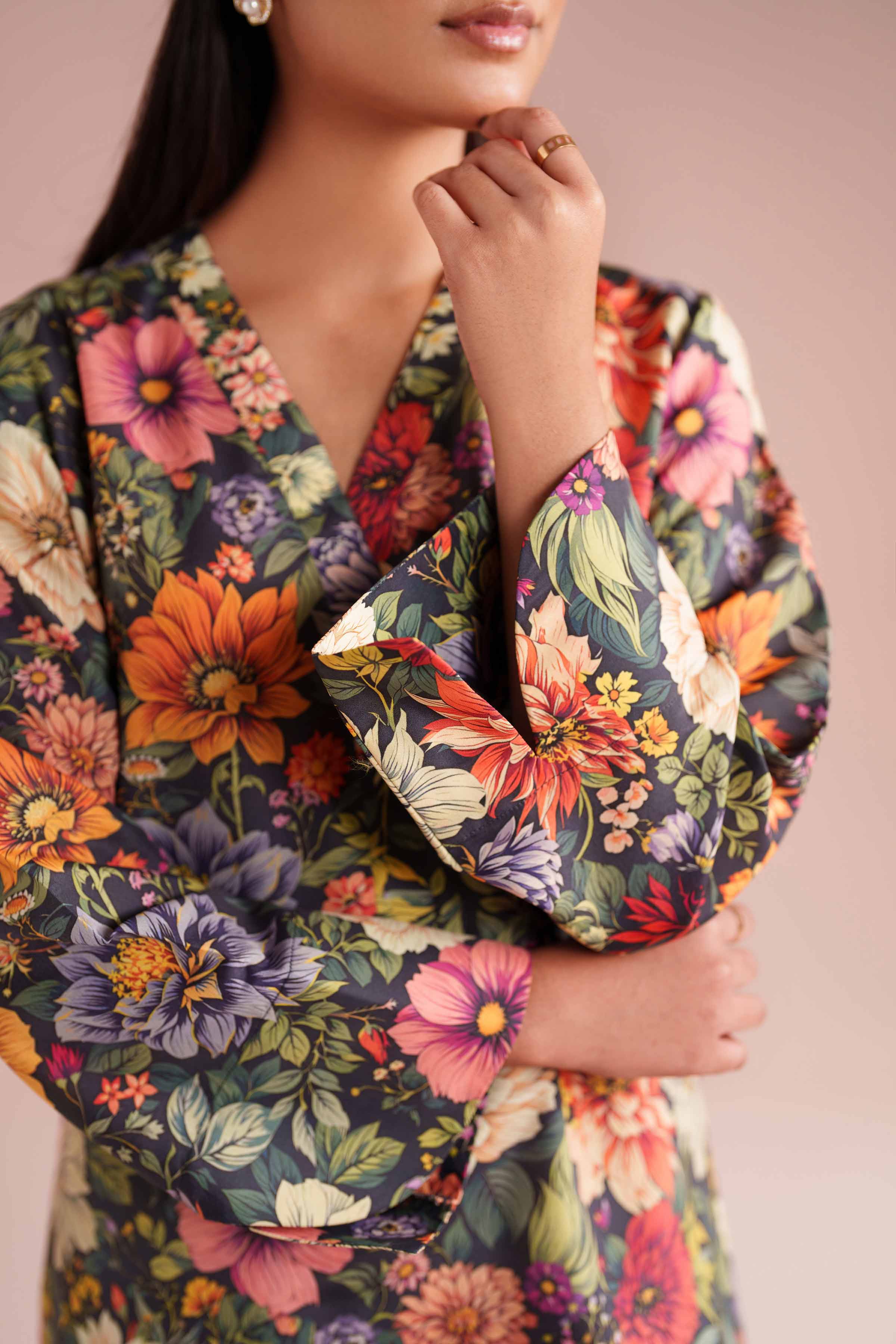 2 Piece - Printed Suit - PE26-425