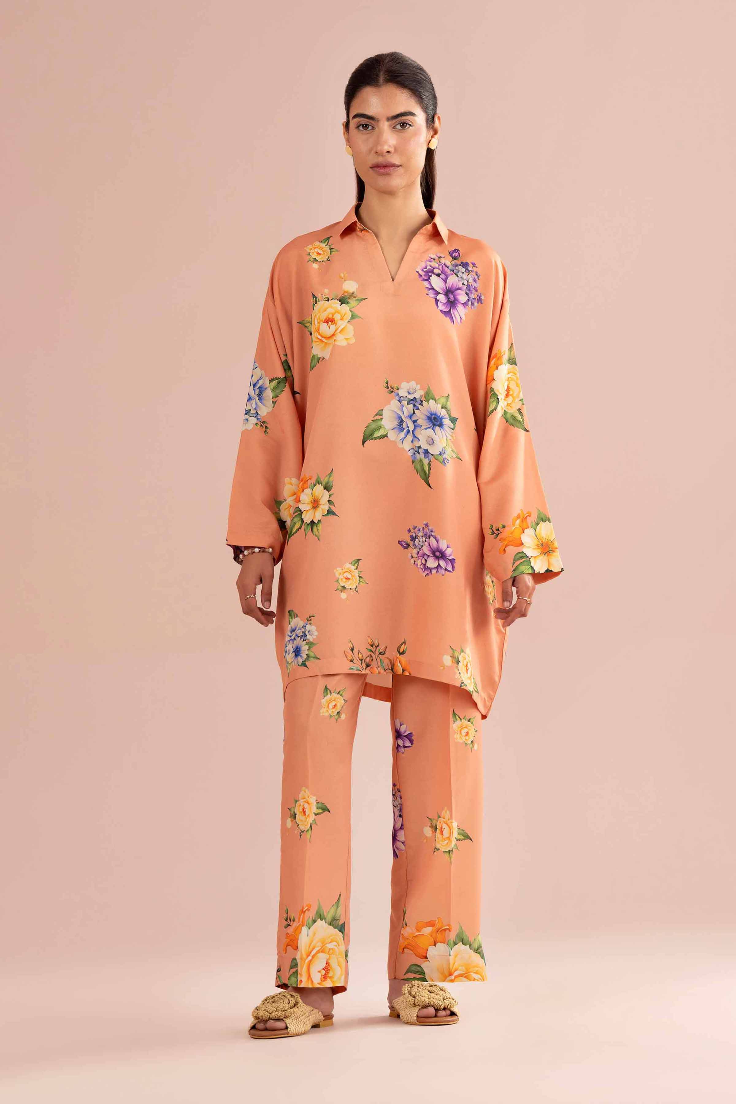 2 Piece - Printed Suit - PE26-429