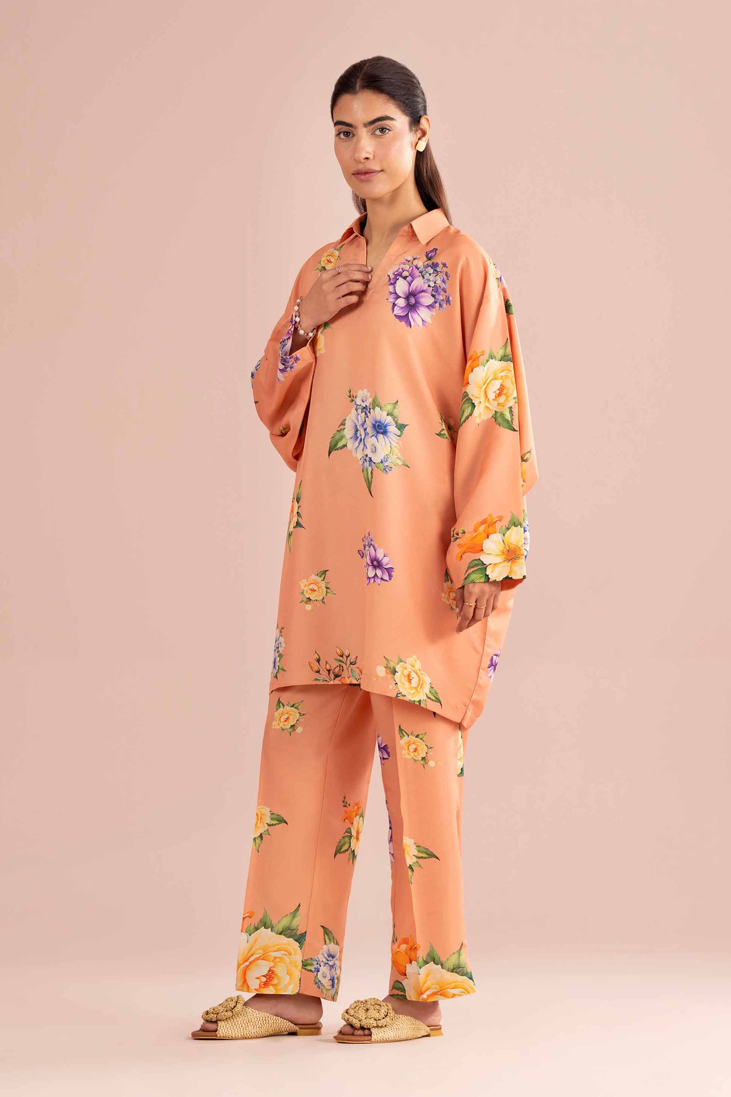 2 Piece - Printed Suit - PE26-429