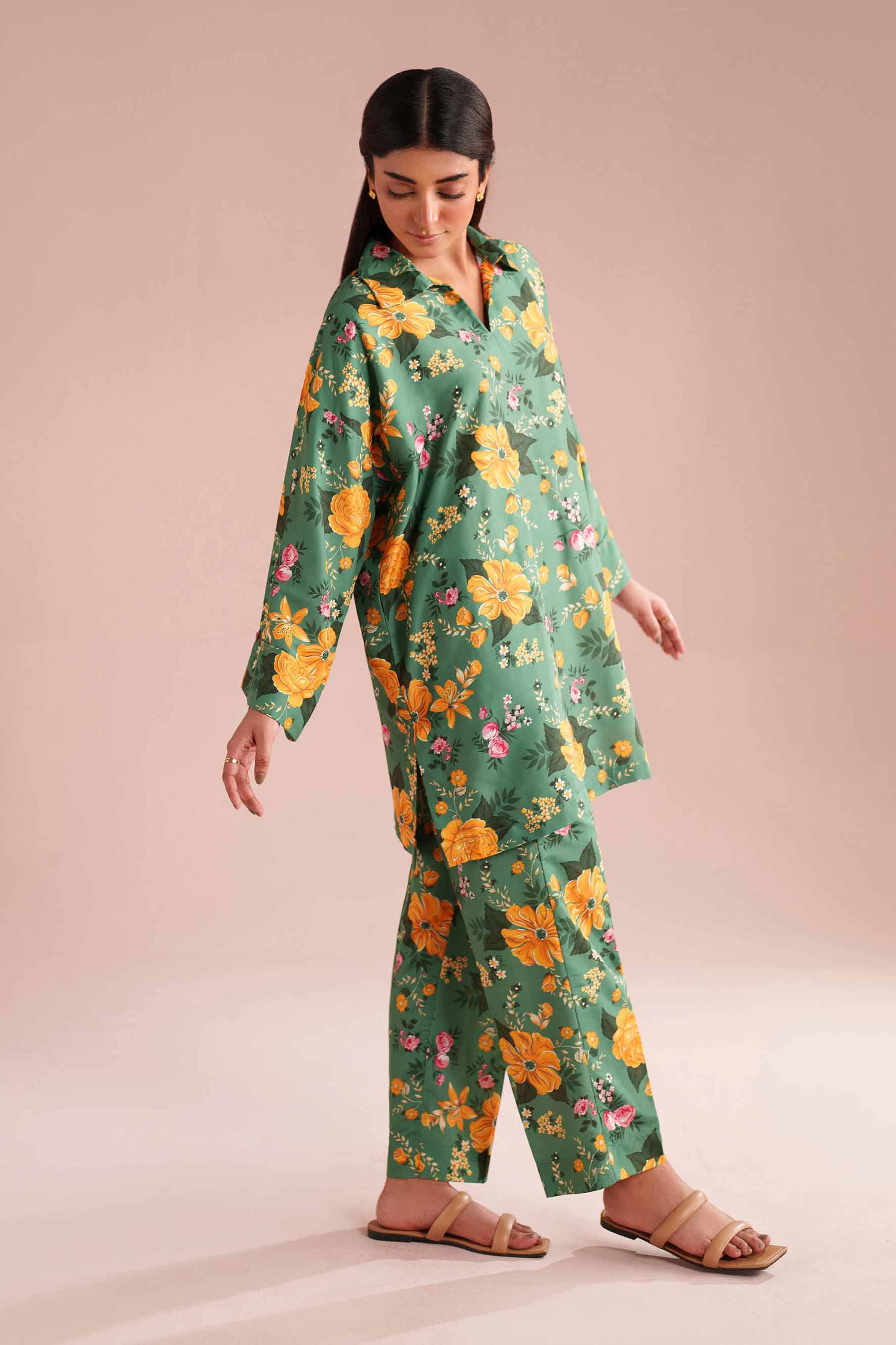2 Piece - Printed Suit - PE26-431