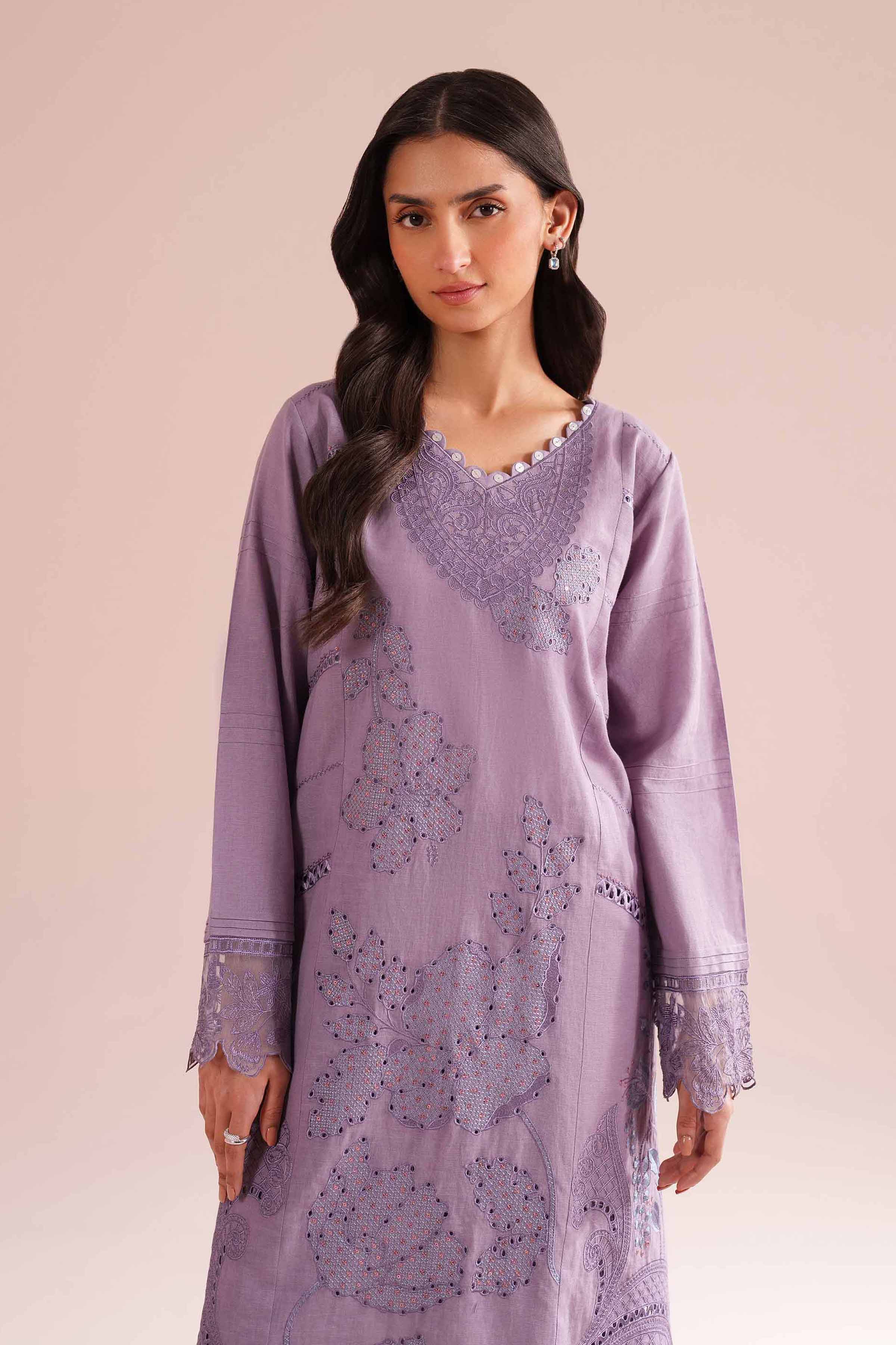 2 Piece - Embroidered Suit - PE26-54