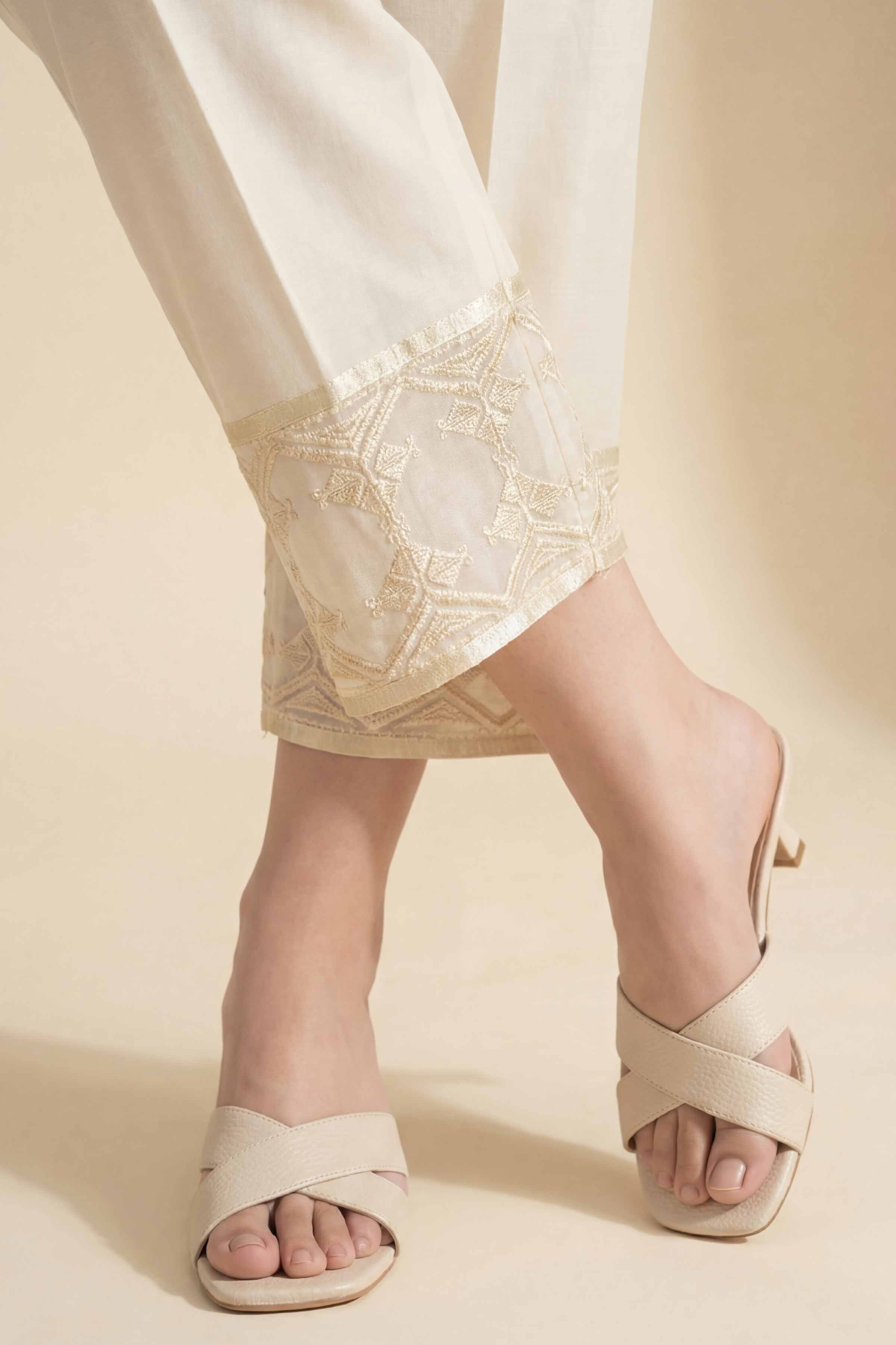 Embroidered Trousers - PE26-632