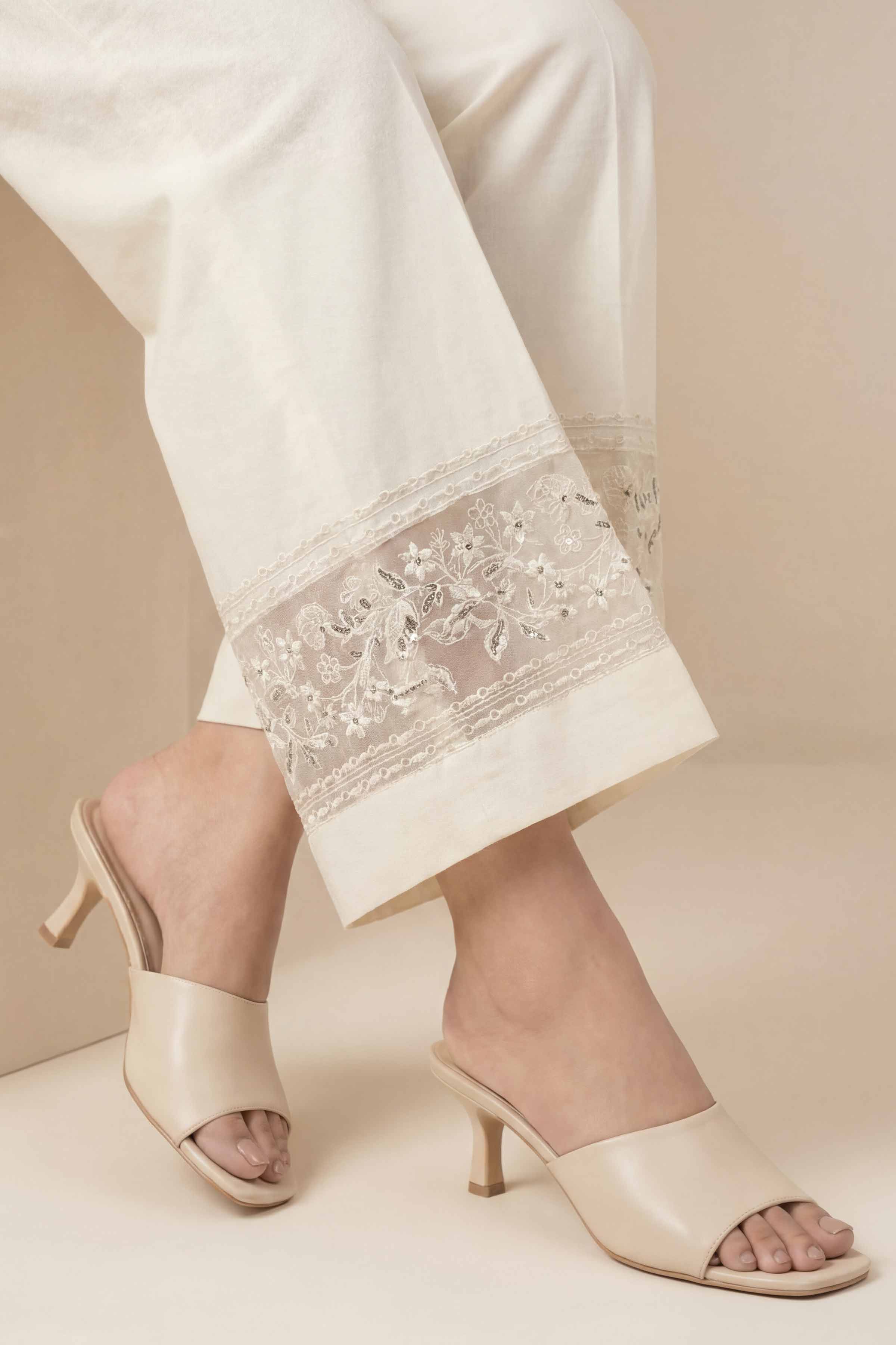 Embroidered Trousers - PE26-637