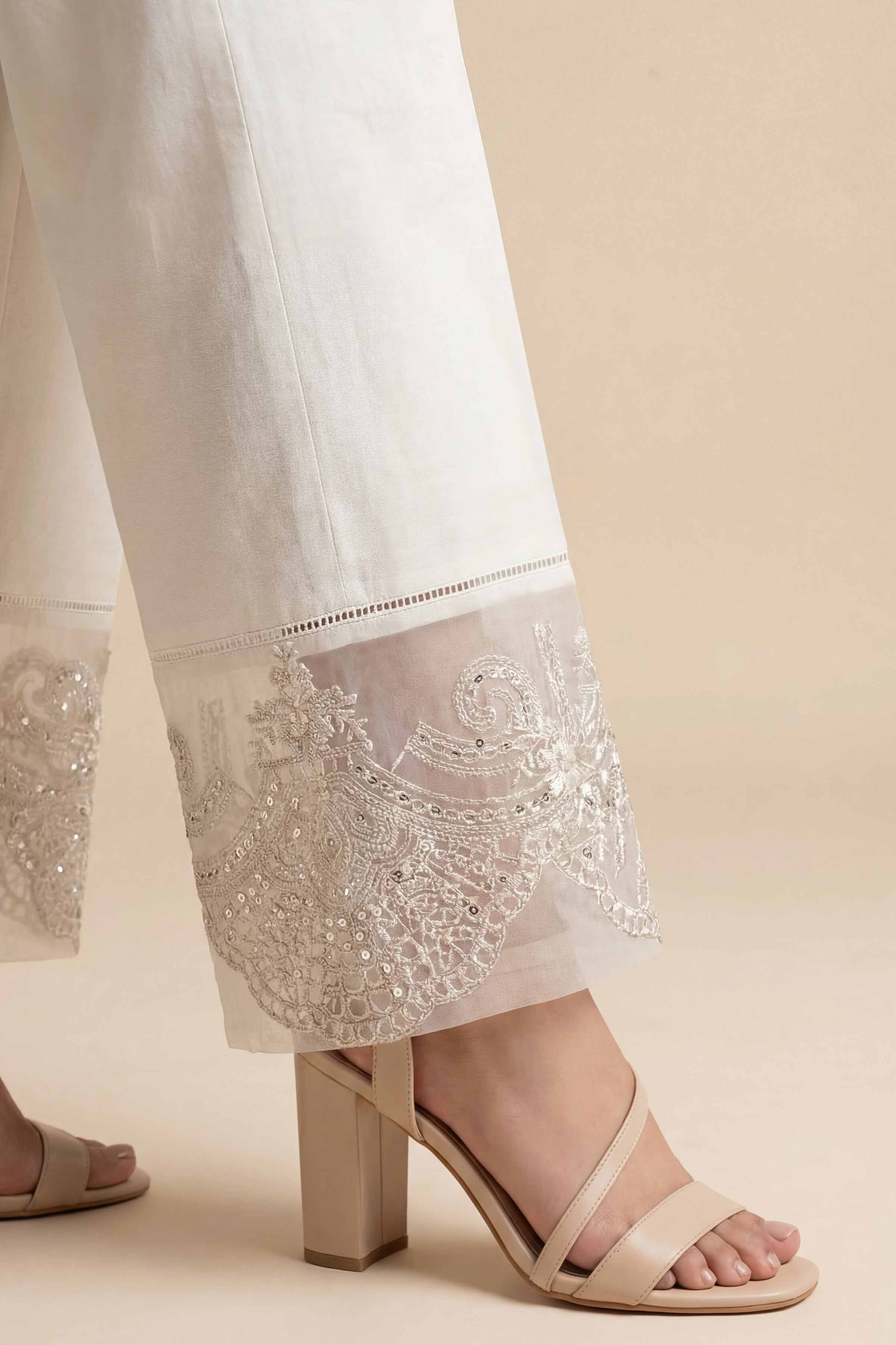 Embroidered Trousers - PE26-638