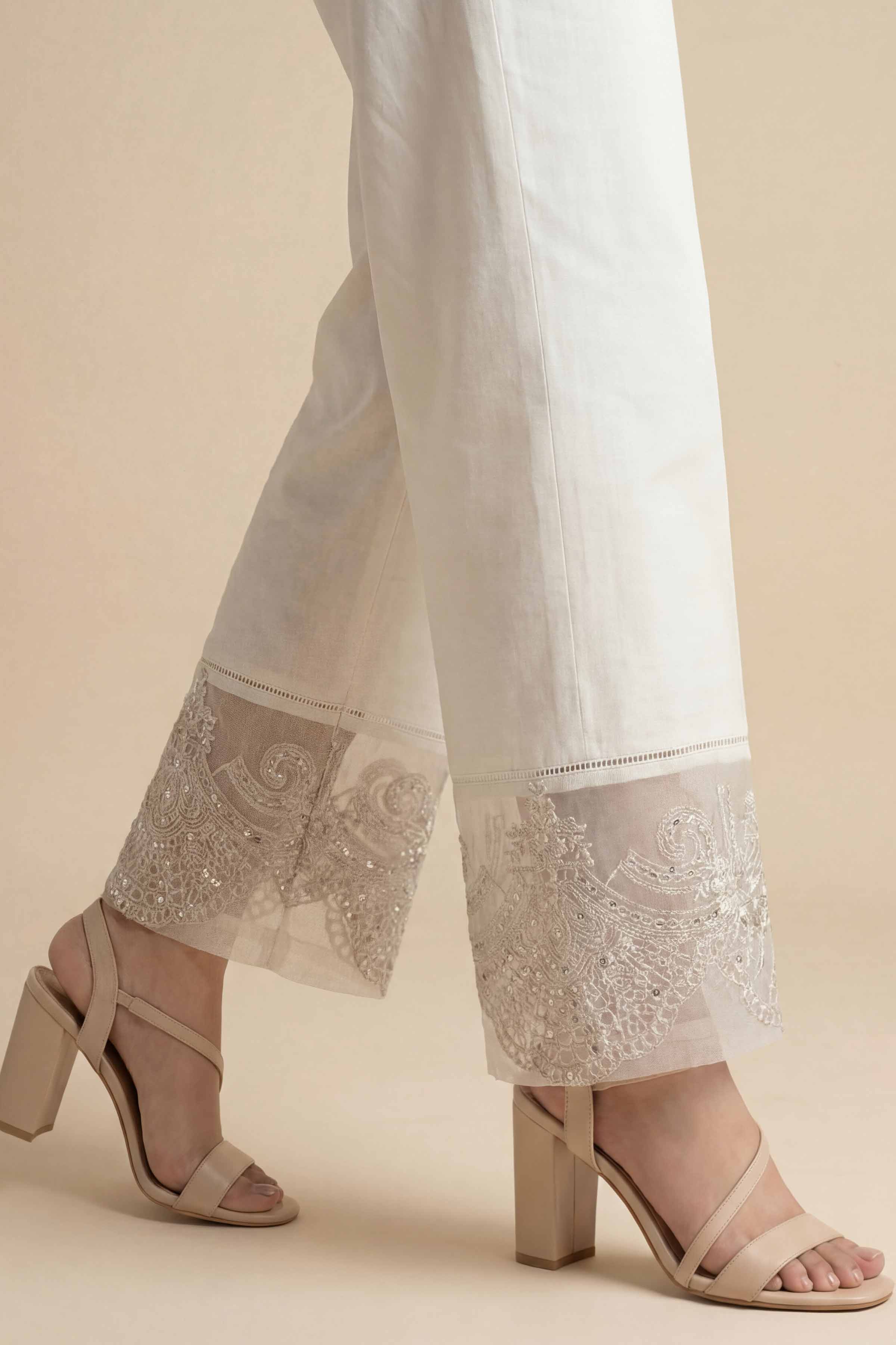 Embroidered Trousers - PE26-638