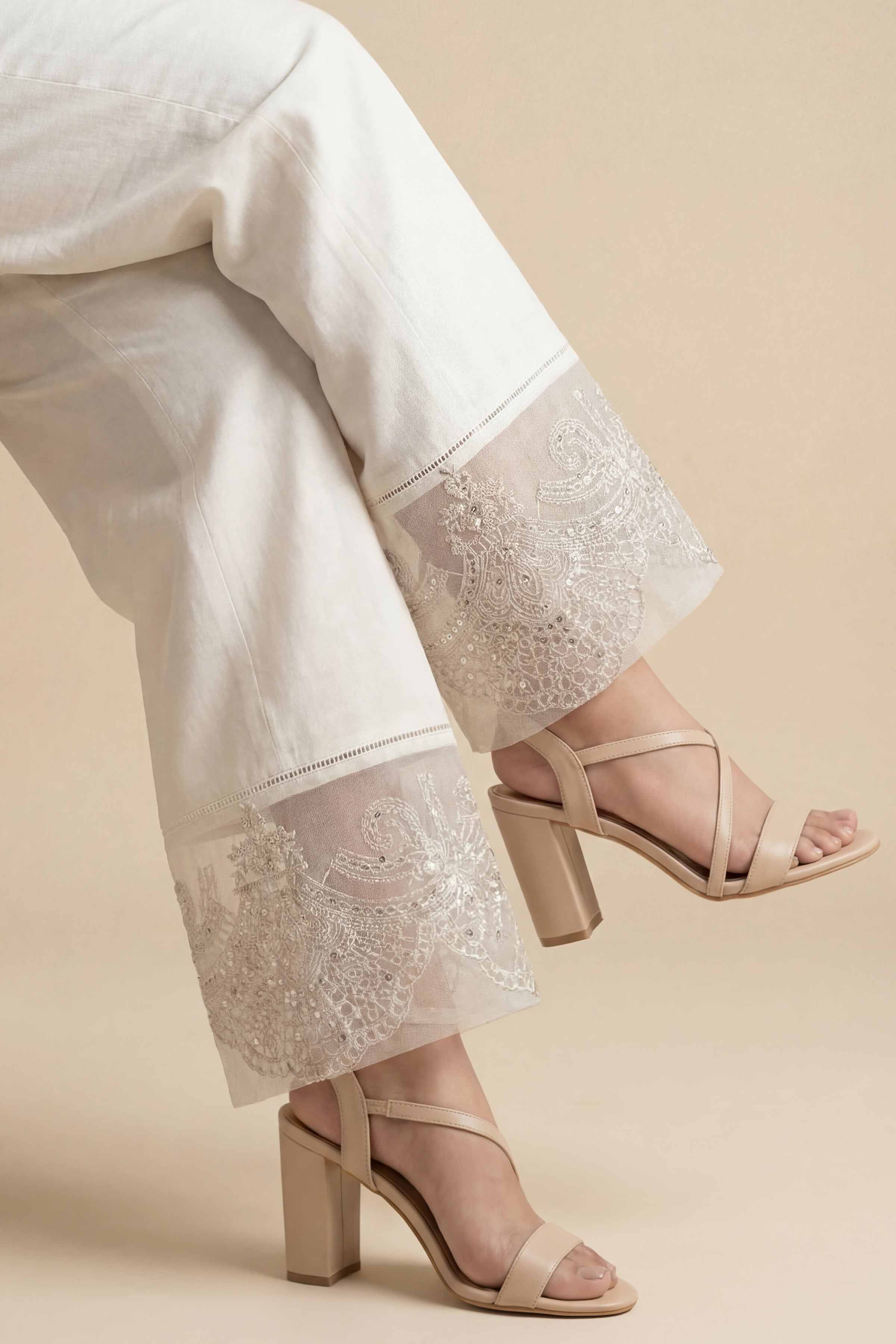 Embroidered Trousers - PE26-638