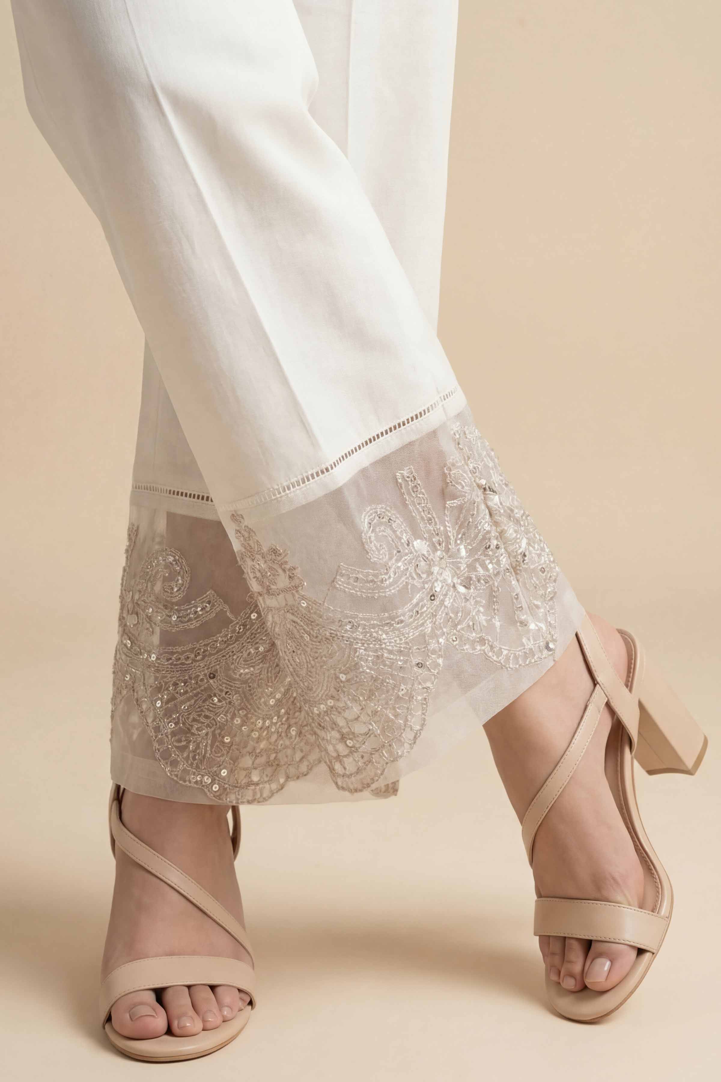 Embroidered Trousers - PE26-638