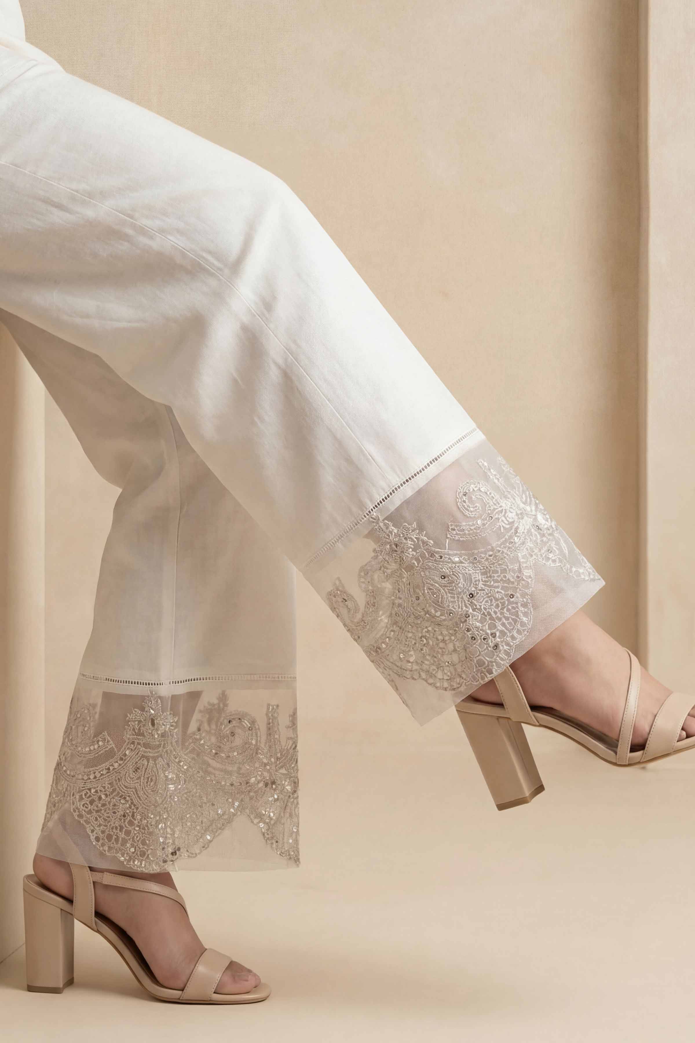 Embroidered Trousers - PE26-638