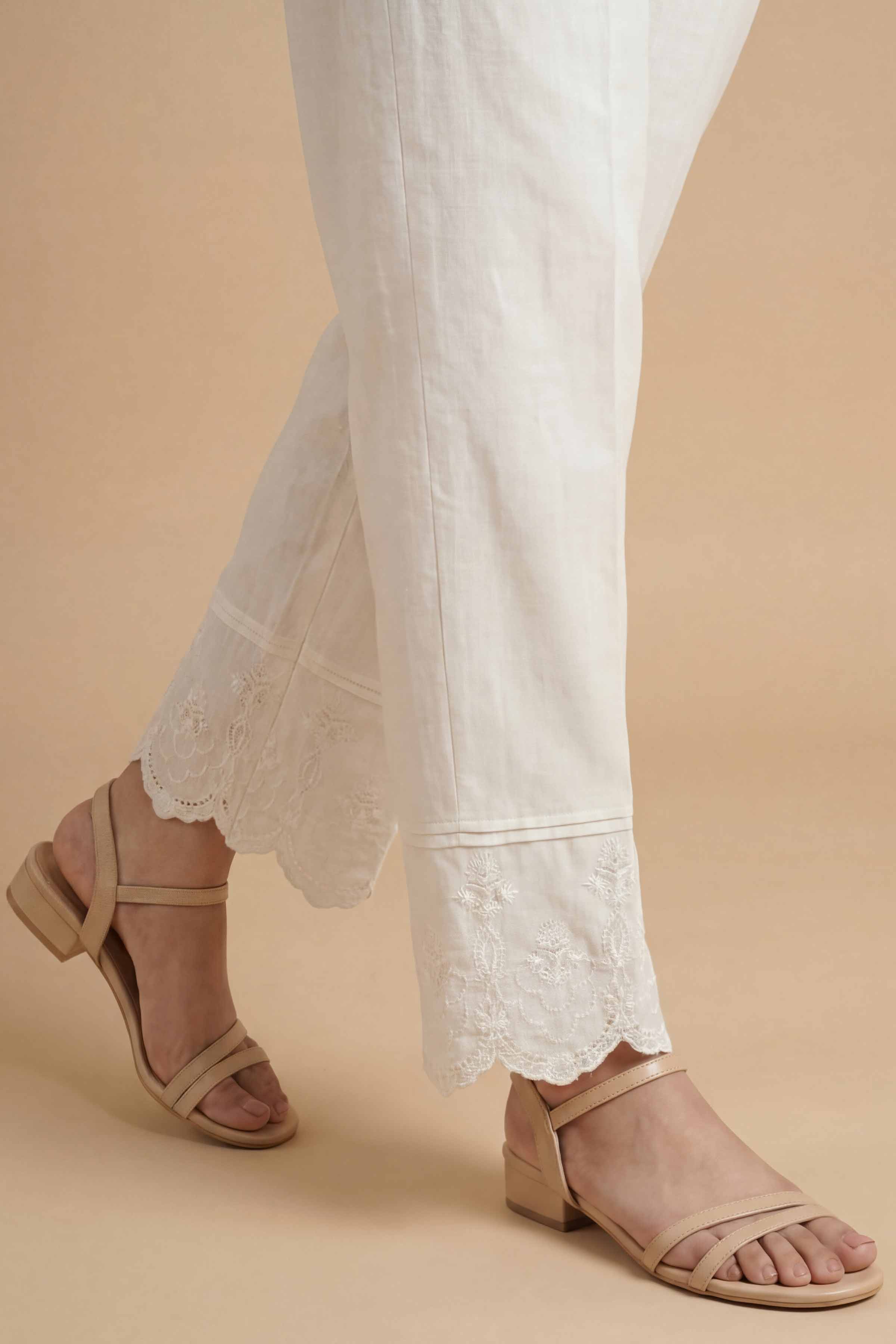 Embroidered Trousers - PE26-655