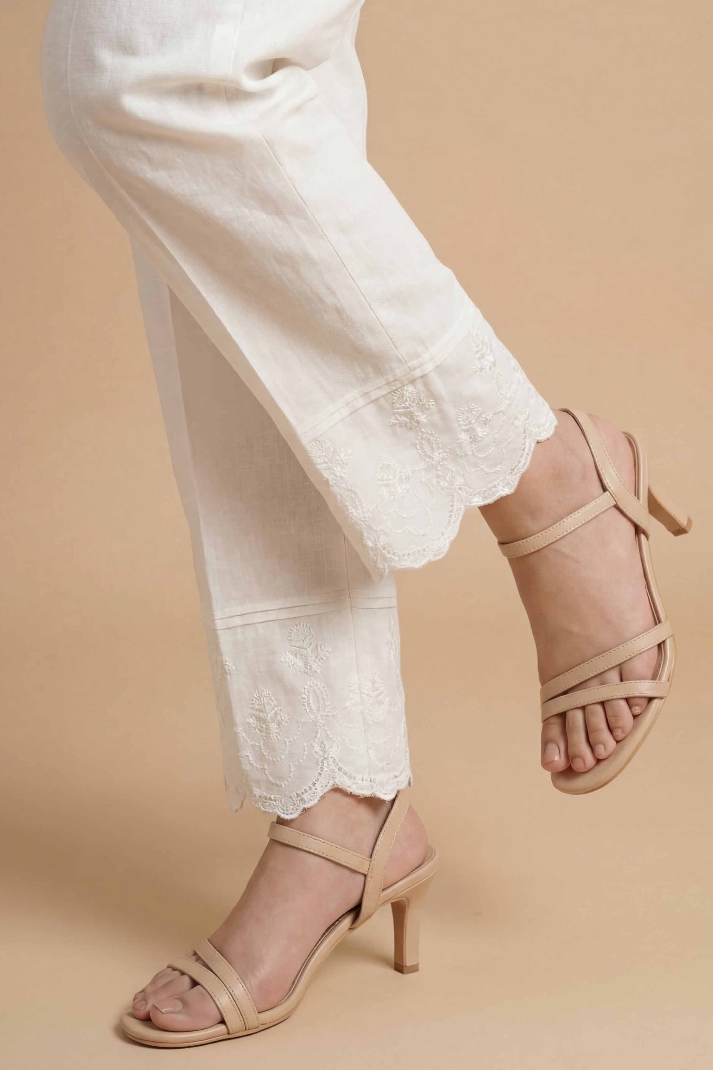 Embroidered Trousers - PE26-655