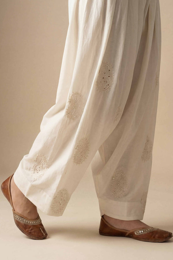 Embroidered Shalwar - PE26-658