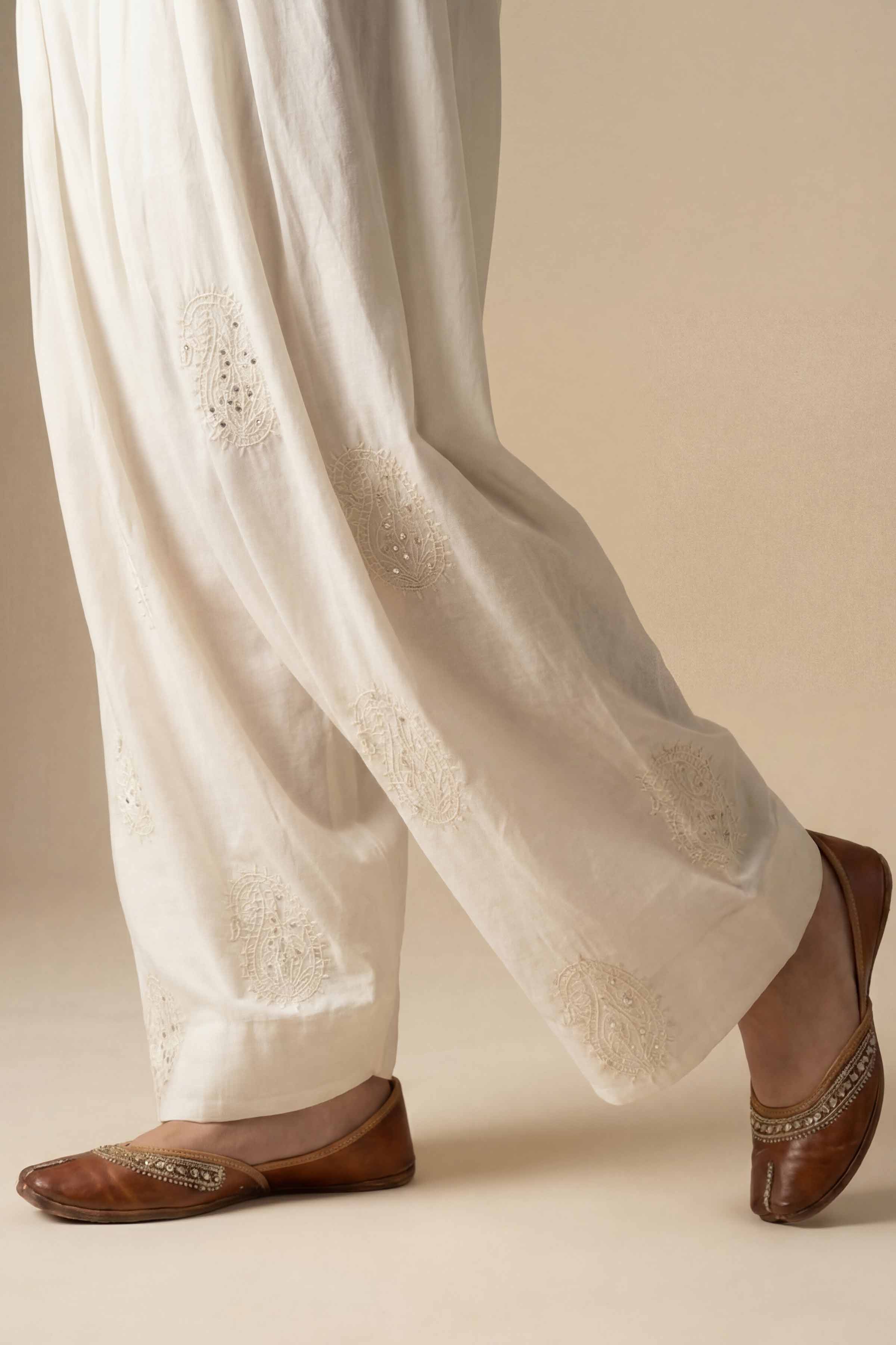 Embroidered Shalwar - PE26-658