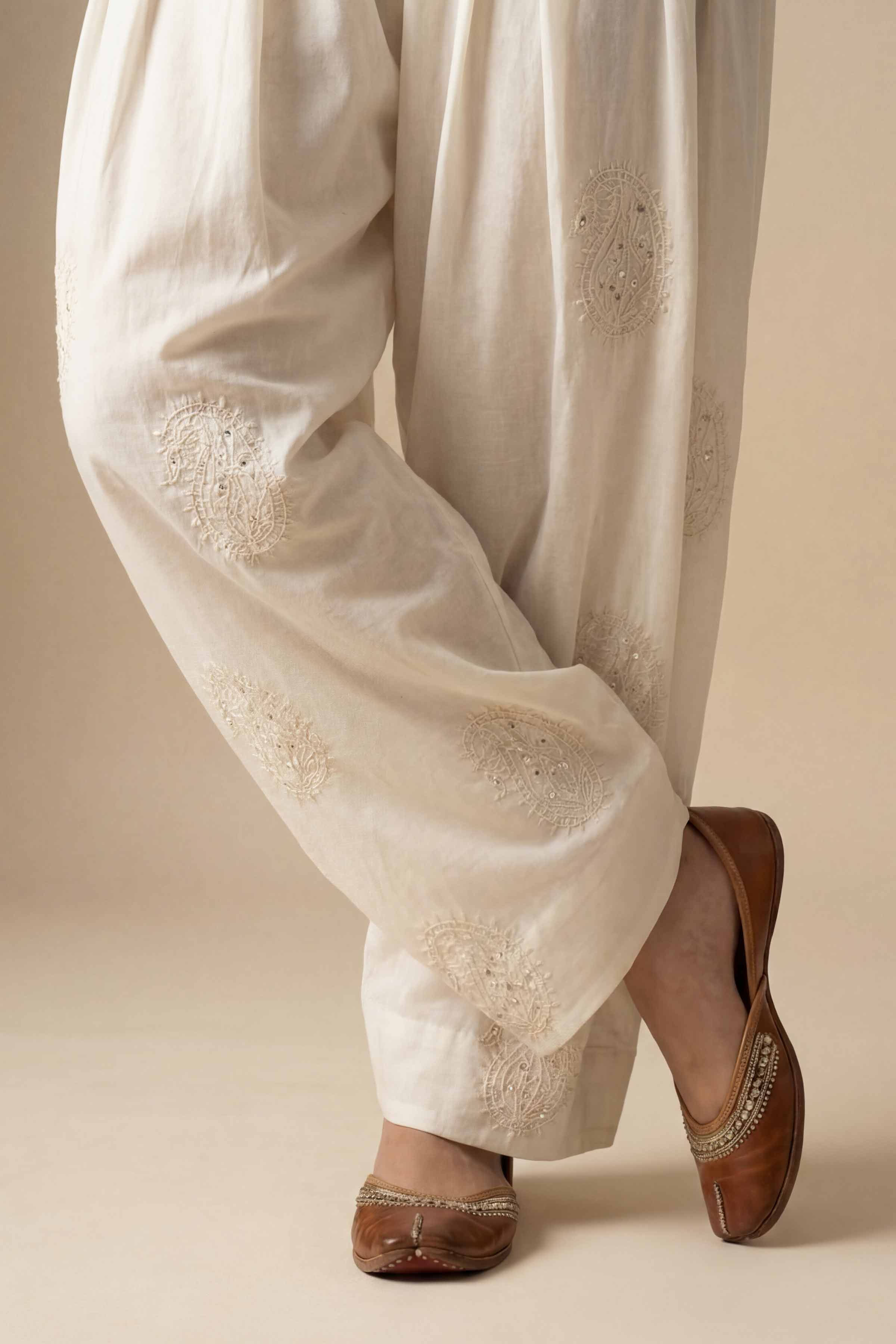 Embroidered Shalwar - PE26-658