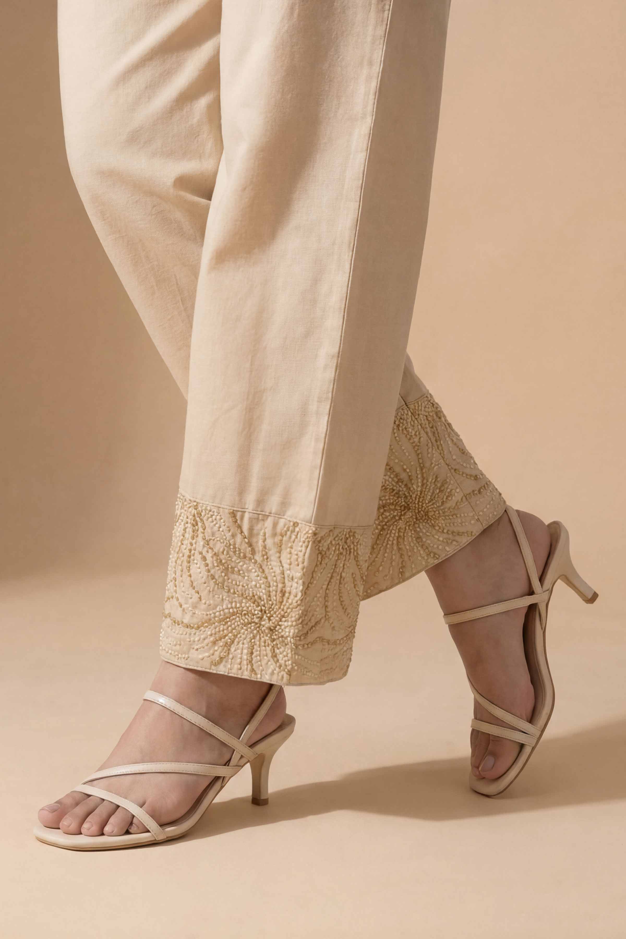Embroidered Trousers - PE26-661