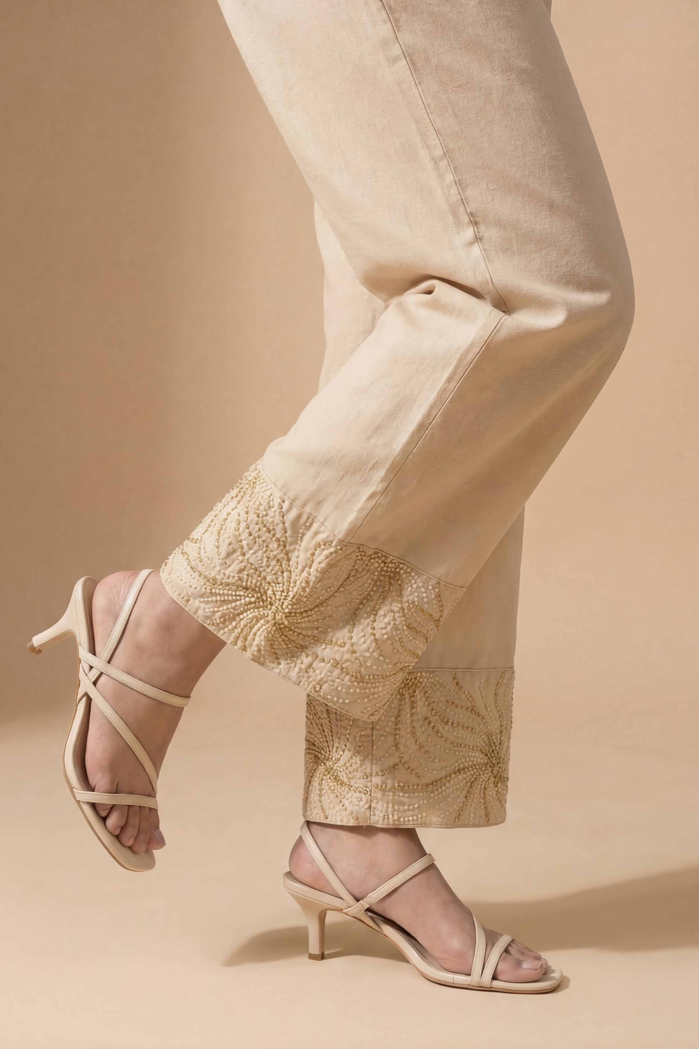Embroidered Trousers - PE26-661