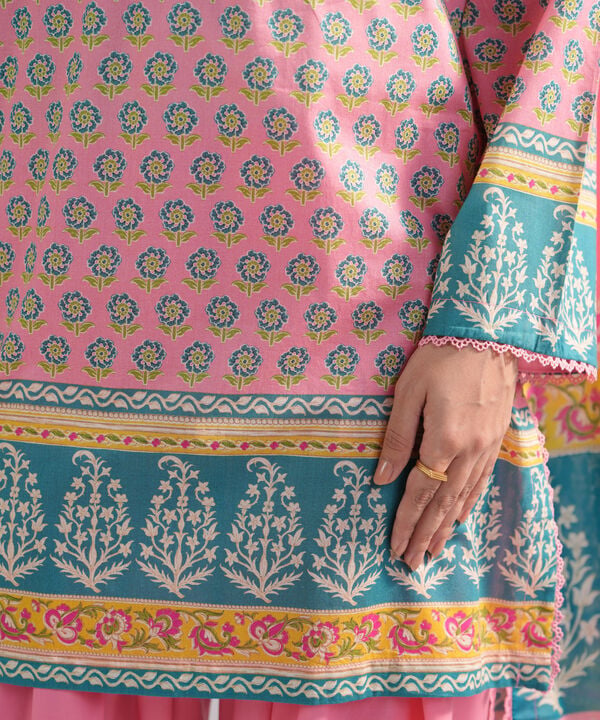 3 Piece - Printed Lawn Suit
